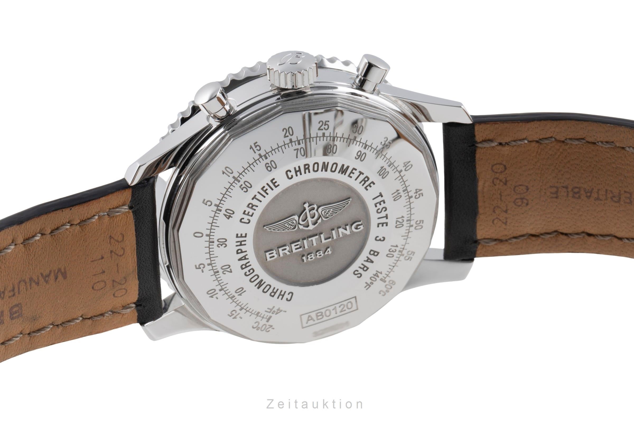 Breitling Navitimer 01 chronograph steel automatic men's watch AB012012/BB01 LP: 9300EUR  [2504710]