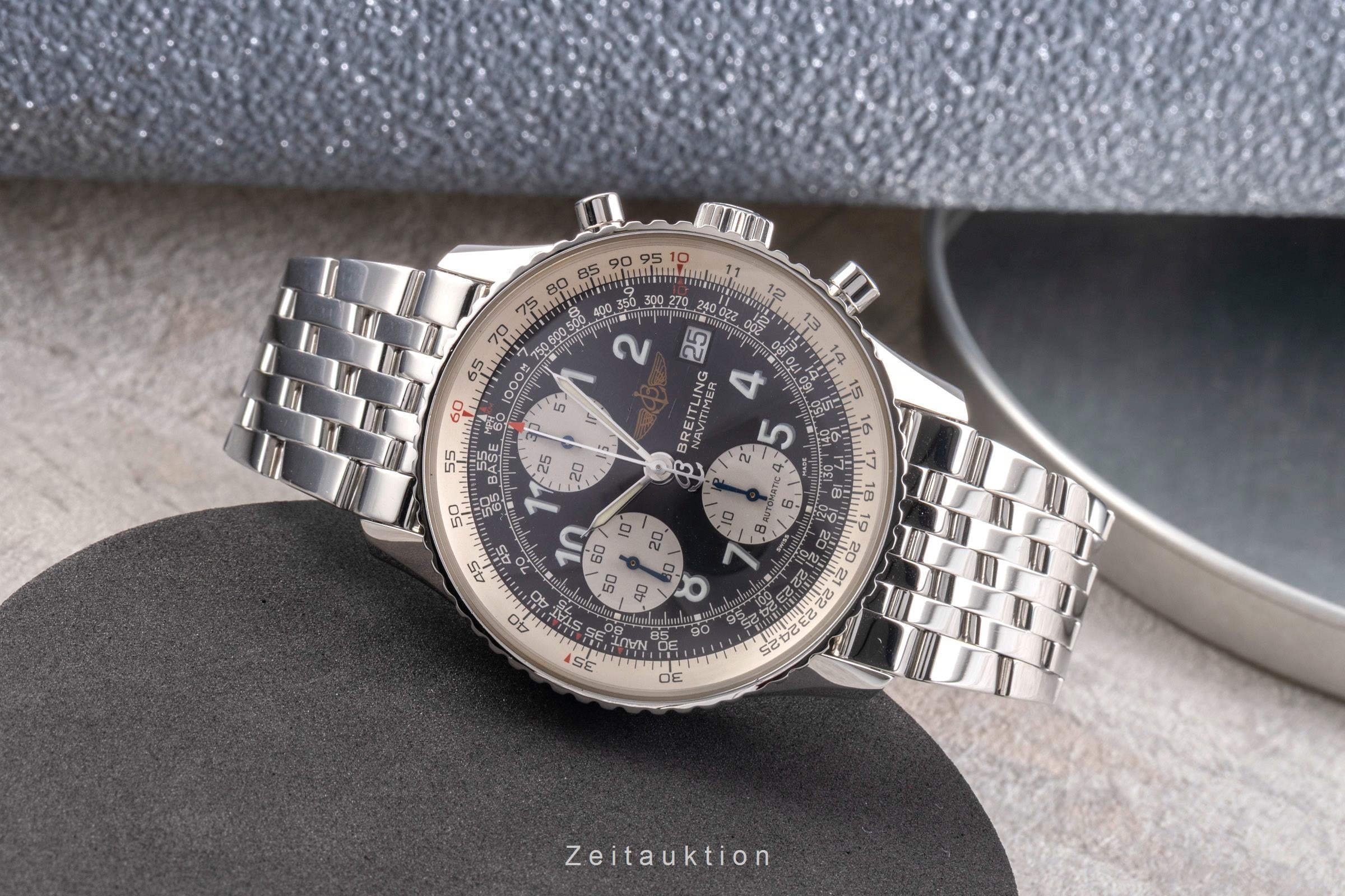 Breitling Old Navitimer Chronograph Edelstahl Automatik Ref. A13322 [2504712]