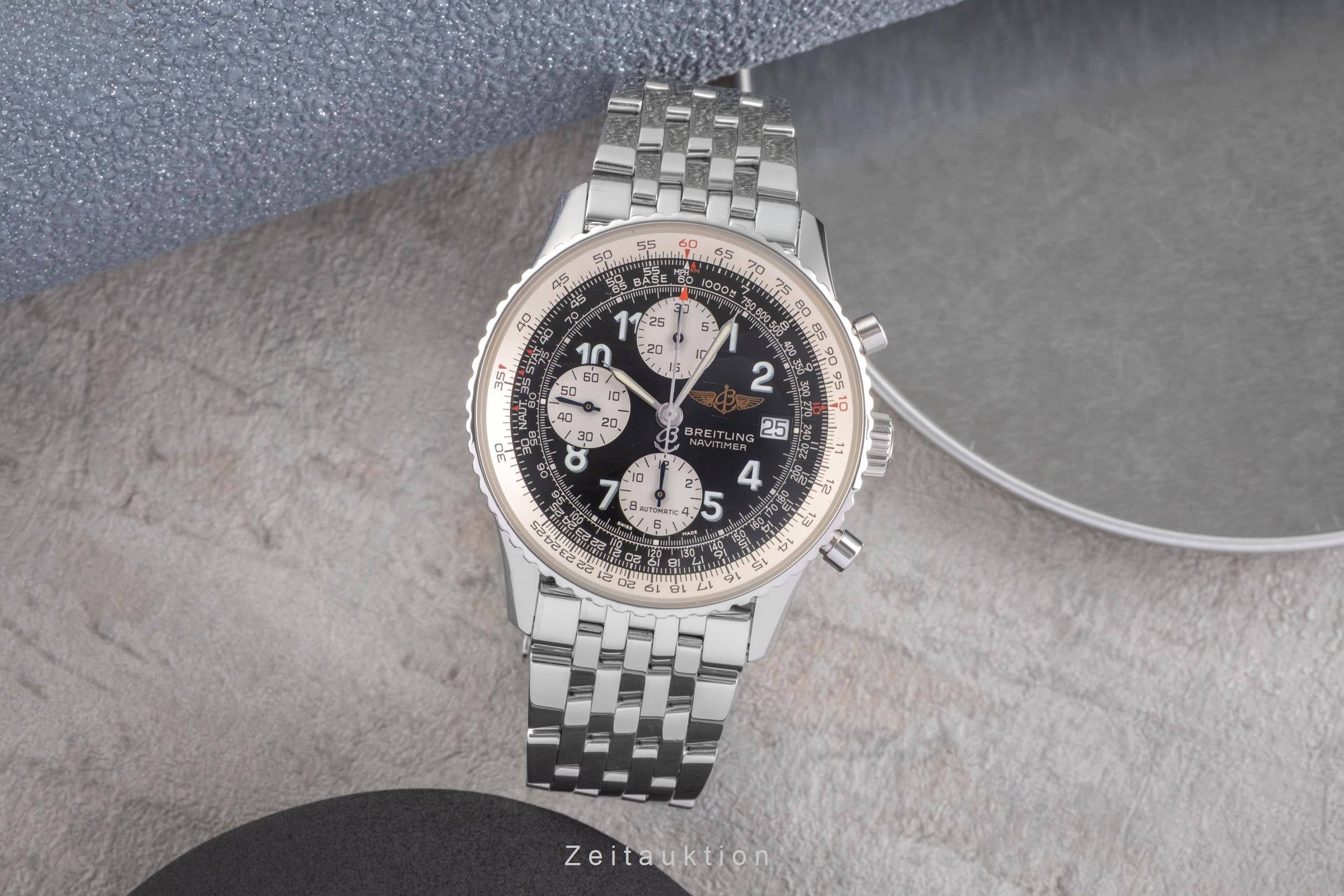 Breitling Old Navitimer Chronograph Edelstahl Automatik Ref. A13322 [2504712]