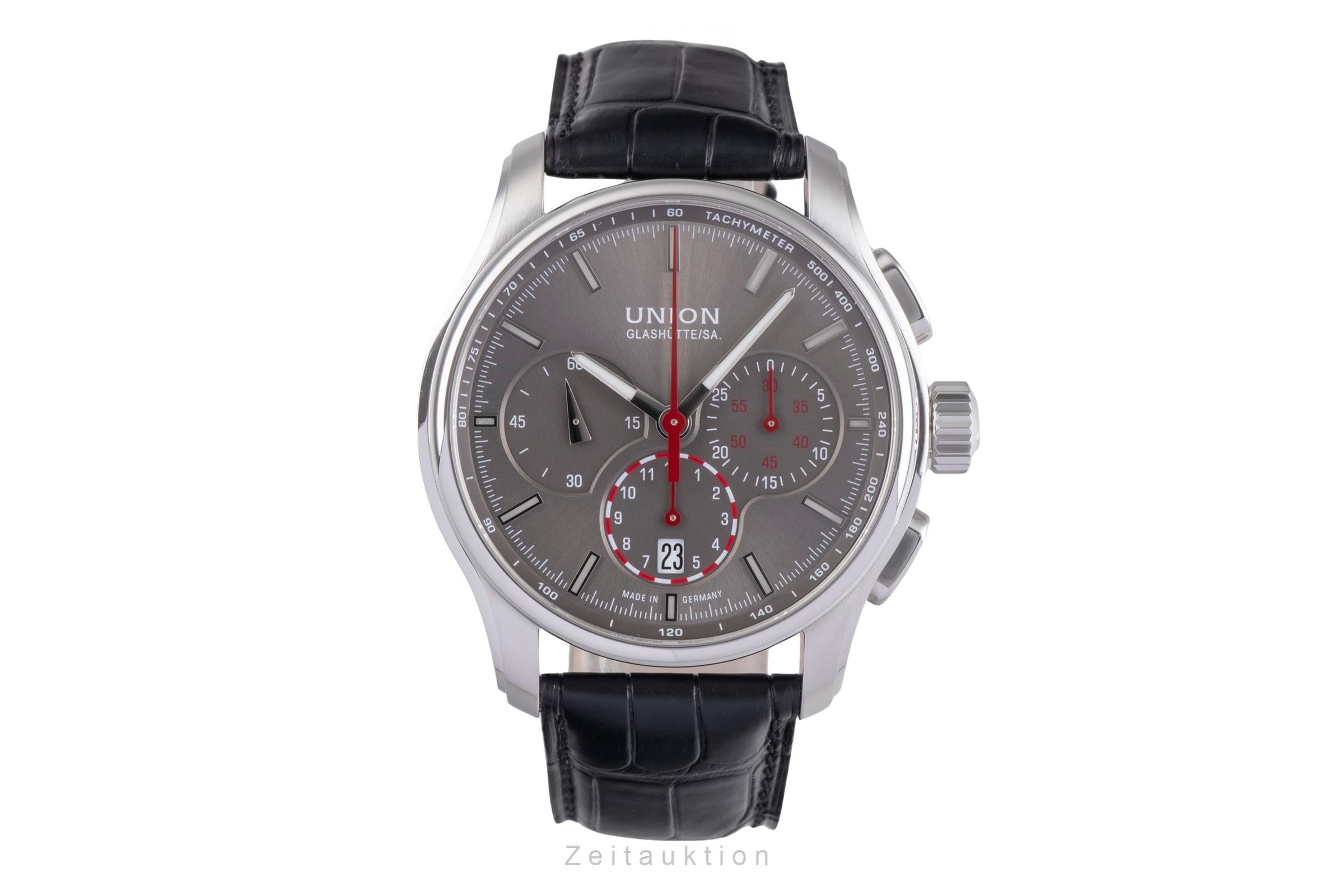 Union Glashütte Belisar chronograph steel automatic men's watch D002.427A  [2504716]