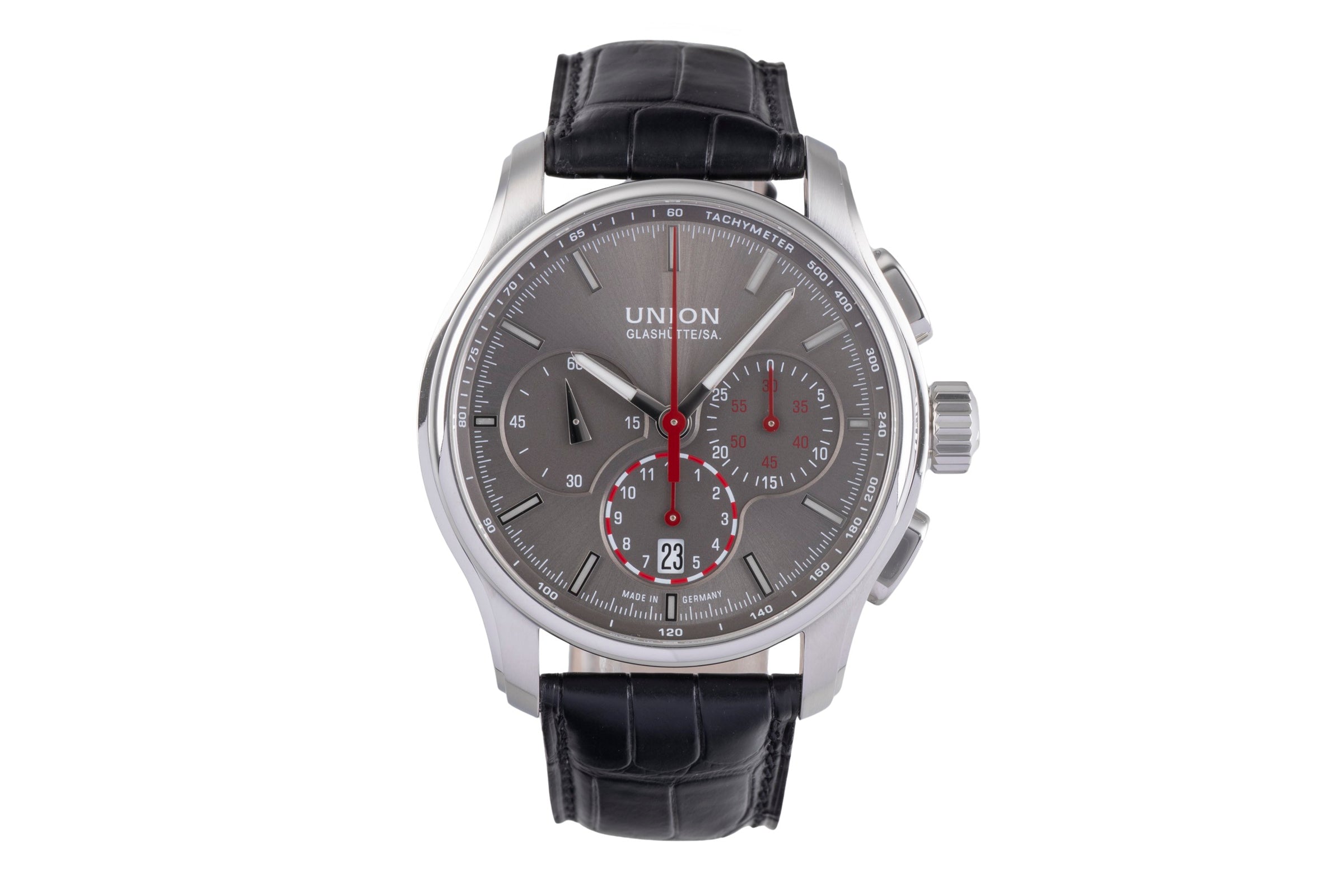 Union Glashütte Belisar Chronograph Grey Racing Dial Automatik Ref. D002.427A  [2504716]