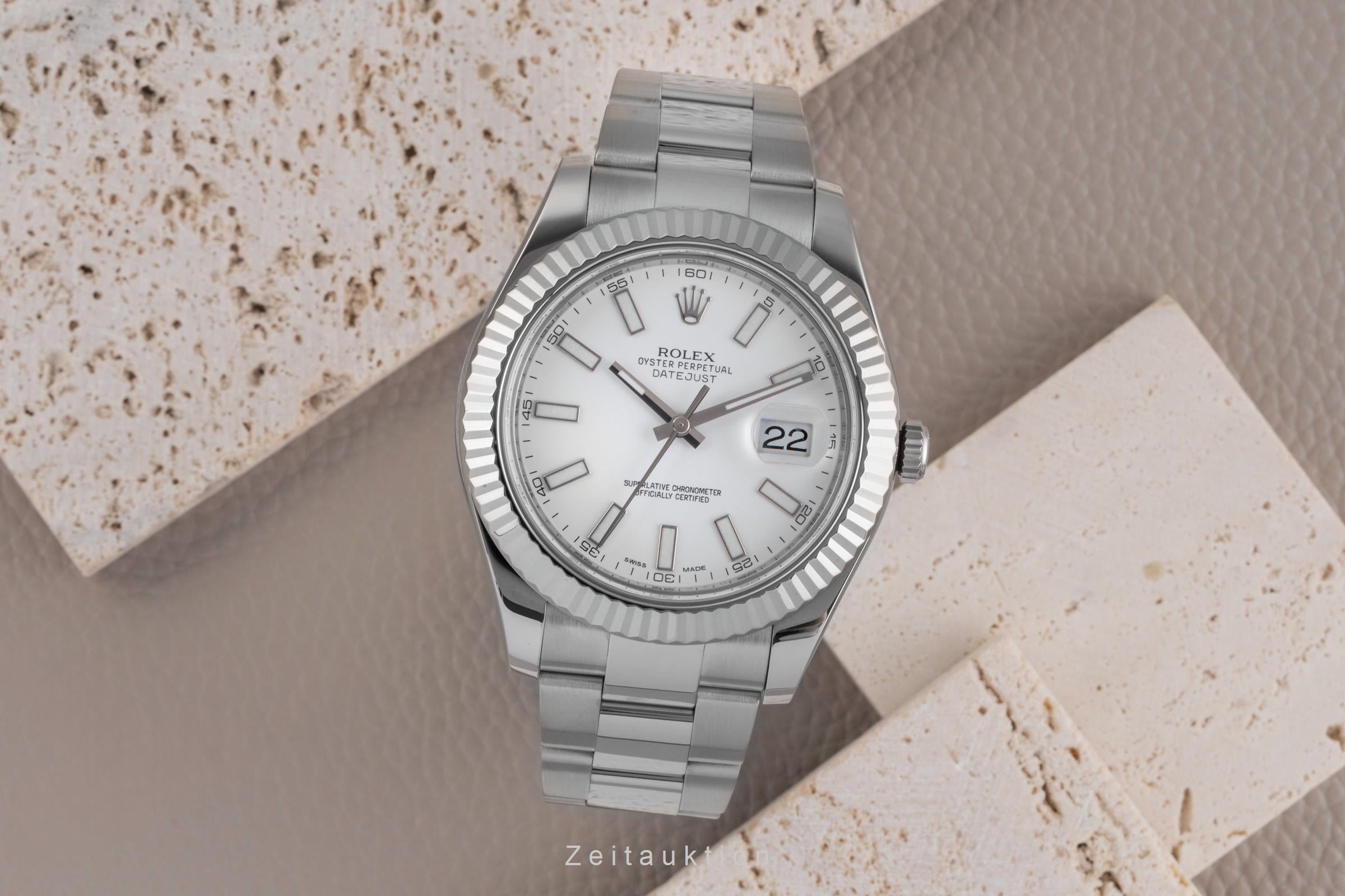 Rolex Datejust II Stahl / Weissgold Herrenuhr Automatik Ref. 116334 [2504717]