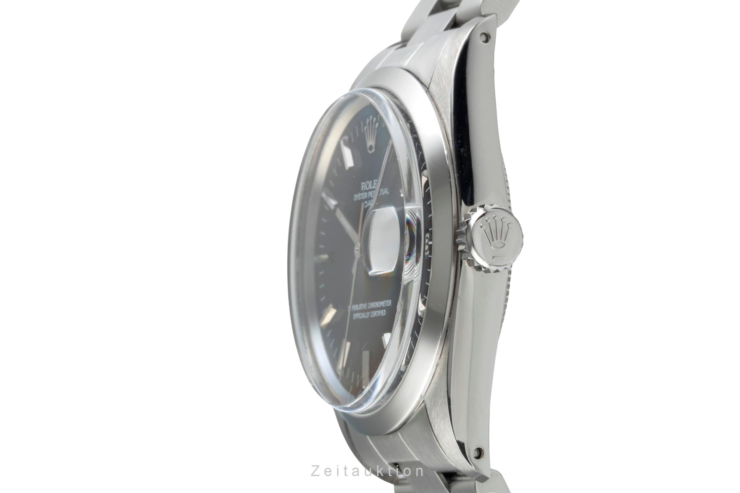 Rolex Date steel automatic men's watch 1500  [2504718]