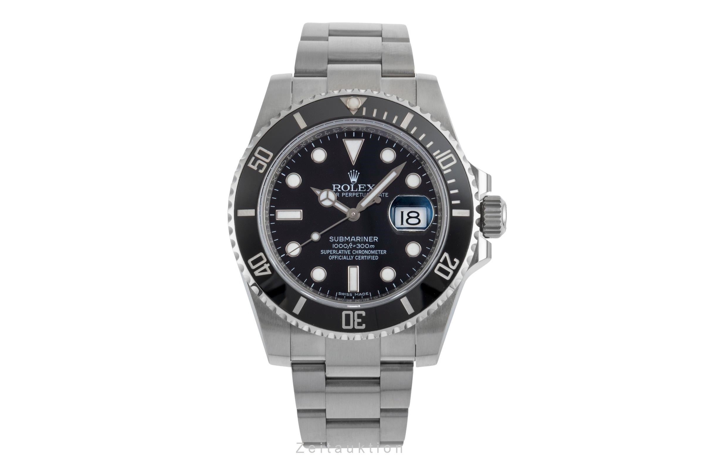 Rolex Submariner Date 40 Stahl Automatik Herrenuhr Ref. 116610LN B&P 2016 [2504719]
