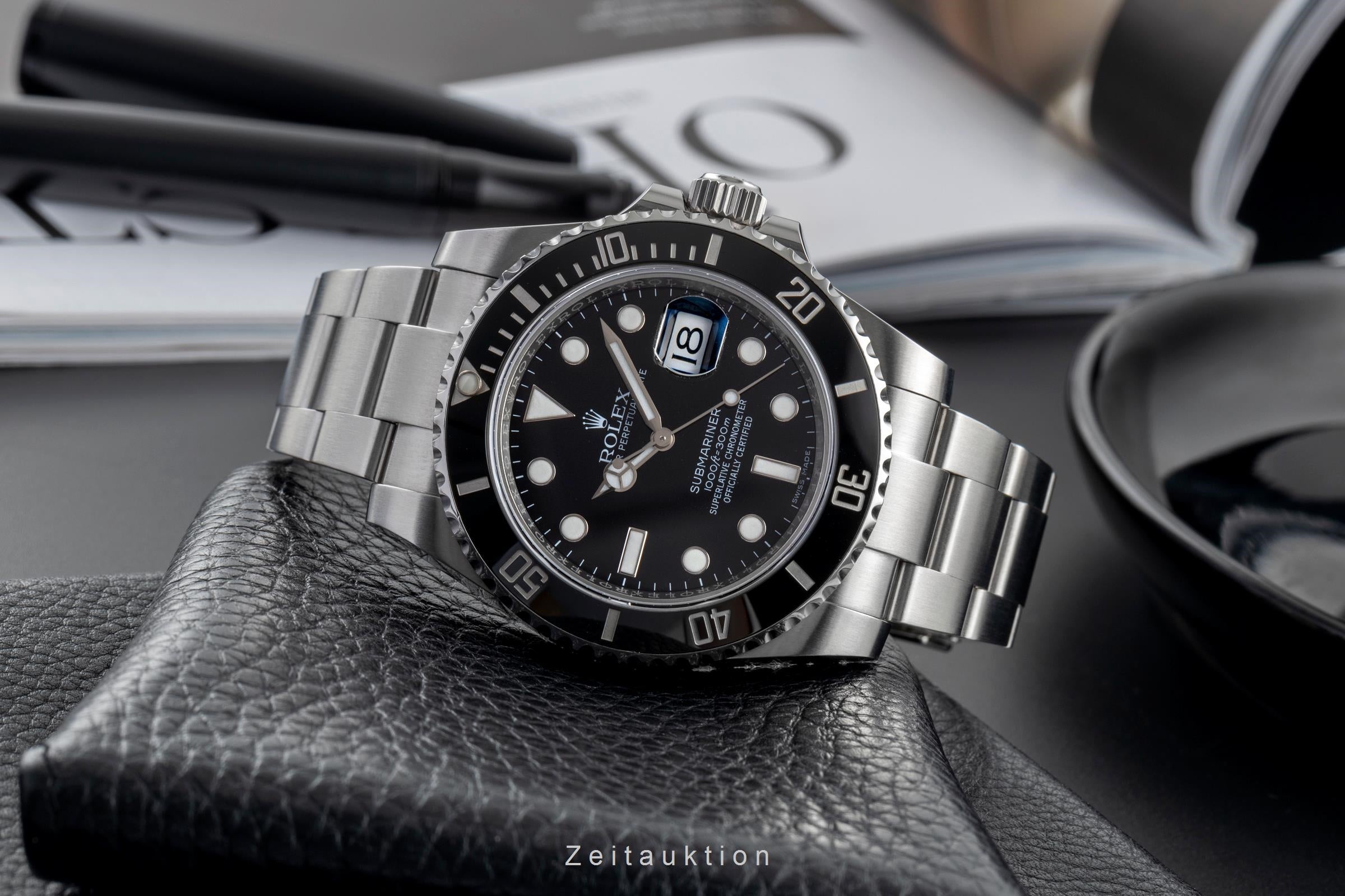 Rolex Submariner Date 40 Stahl Automatik Herrenuhr Ref. 116610LN B&P 2016 [2504719]