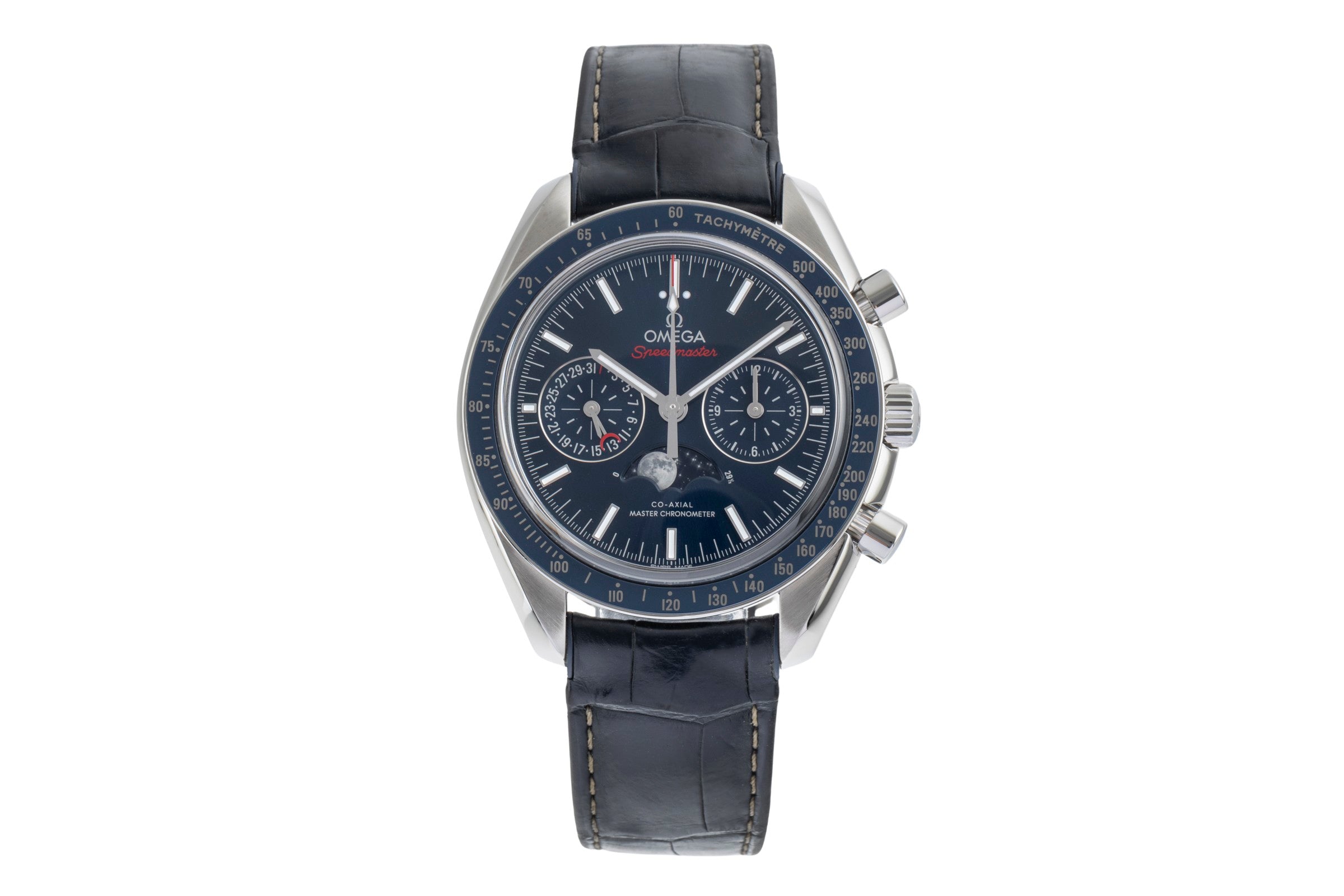 Omega Speedmaster chronograph steel automatic men's watch 304.33.44.52.03.001 LP: 12200EUR  [2504721]