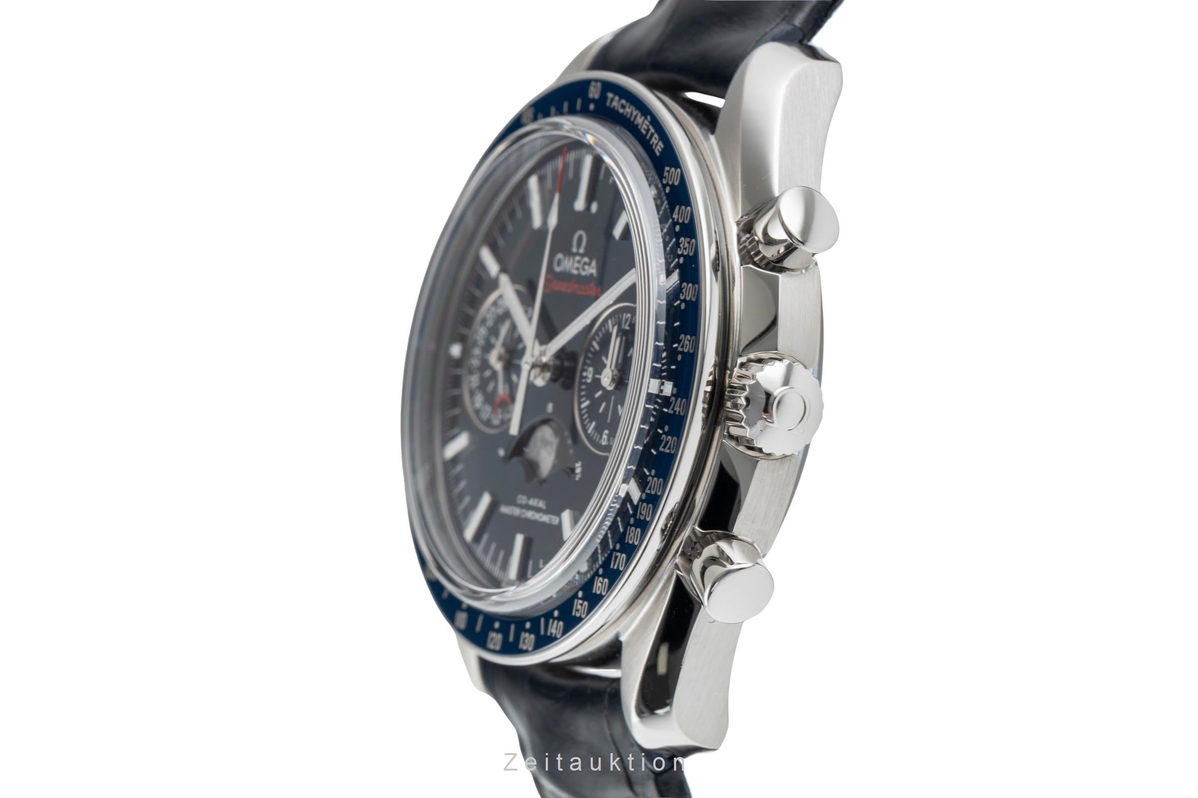 Omega Speedmaster chronograph steel automatic men's watch 304.33.44.52.03.001 LP: 12200EUR  [2504721]