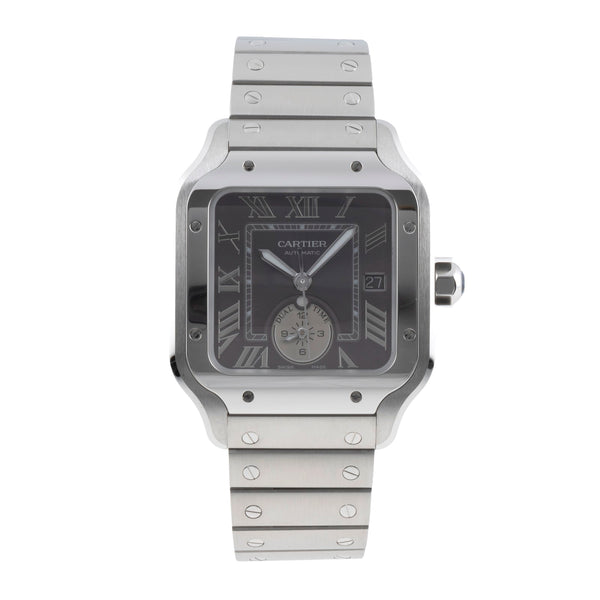 Cartier Santos steel automatic men's watch WSSA0076 LP: 10500EUR  [2504723]