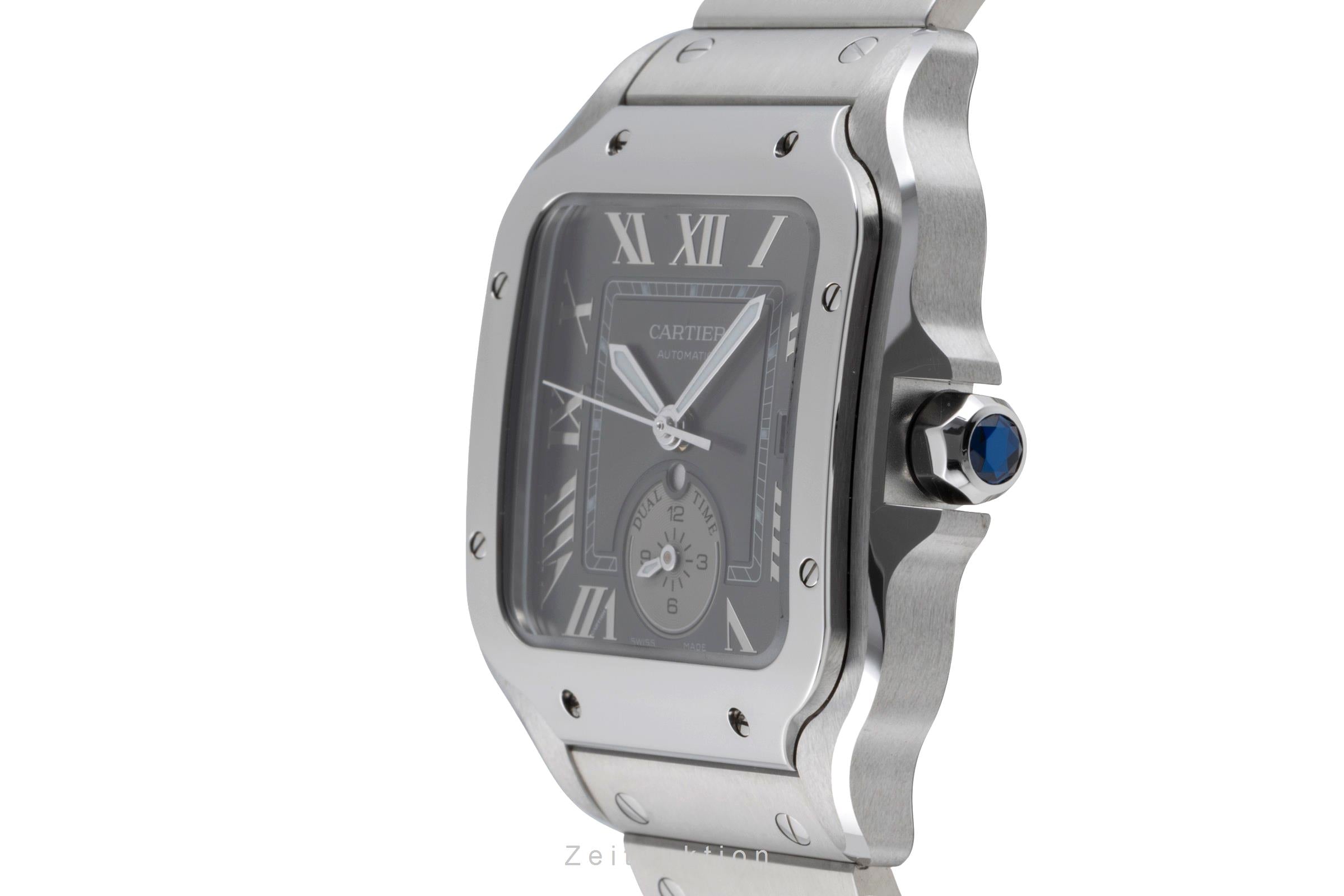 Cartier Santos steel automatic men's watch WSSA0076 LP: 10500EUR  [2504723]