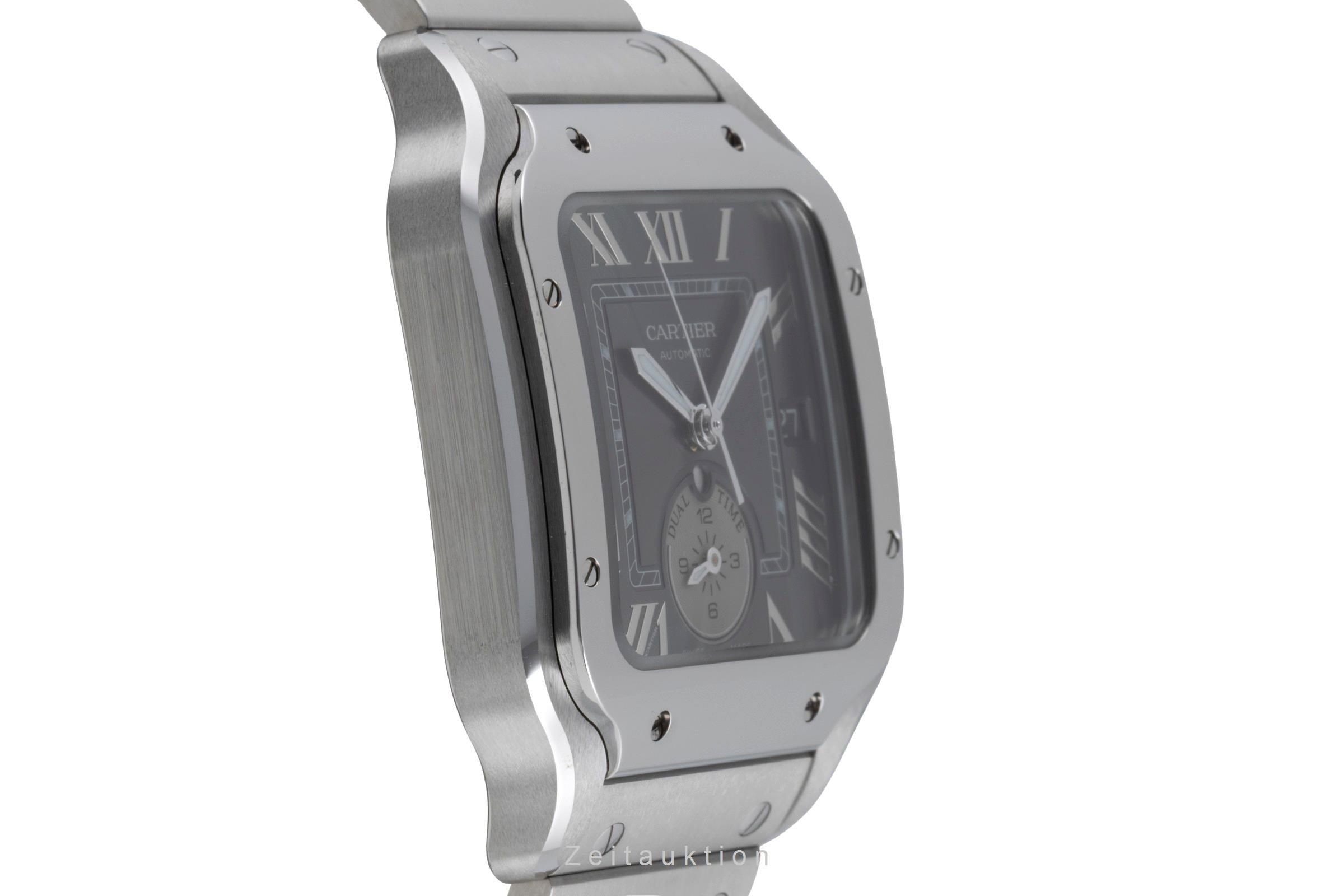 Cartier Santos steel automatic men's watch WSSA0076 LP: 10500EUR  [2504723]