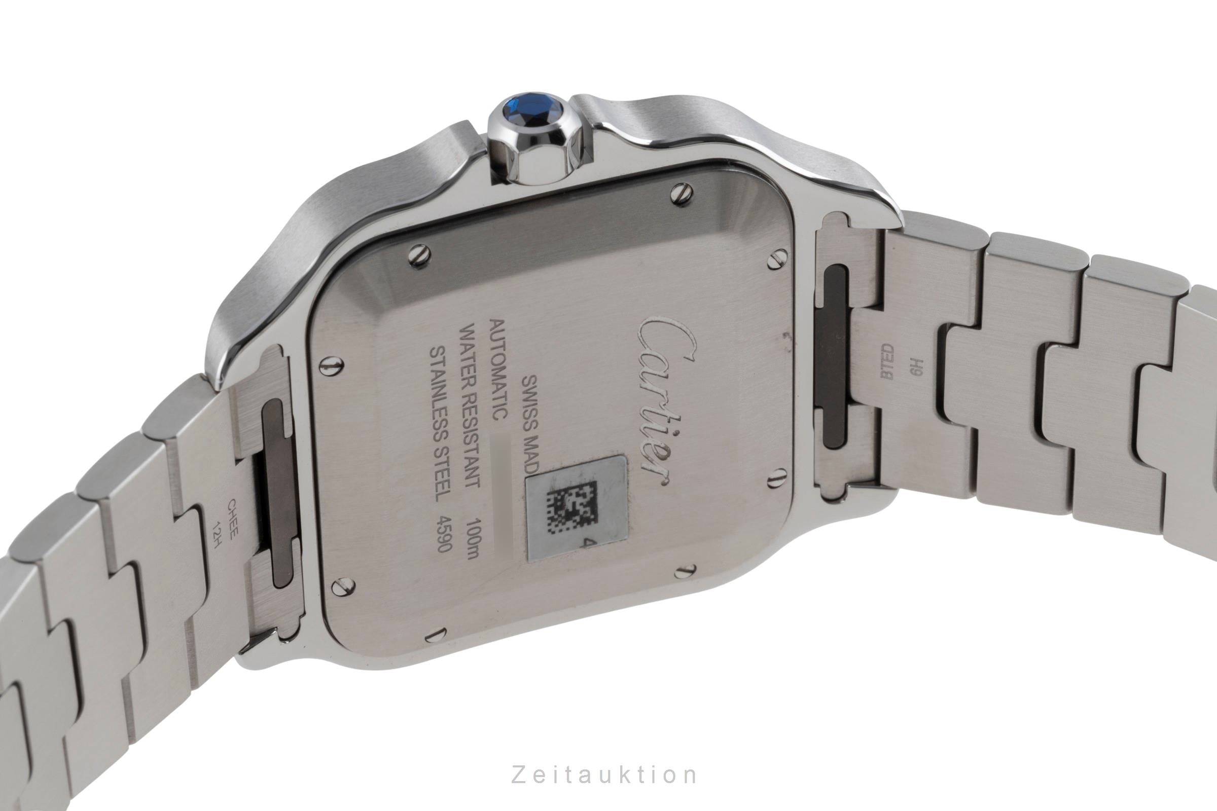Cartier Santos steel automatic men's watch WSSA0076 LP: 10500EUR  [2504723]