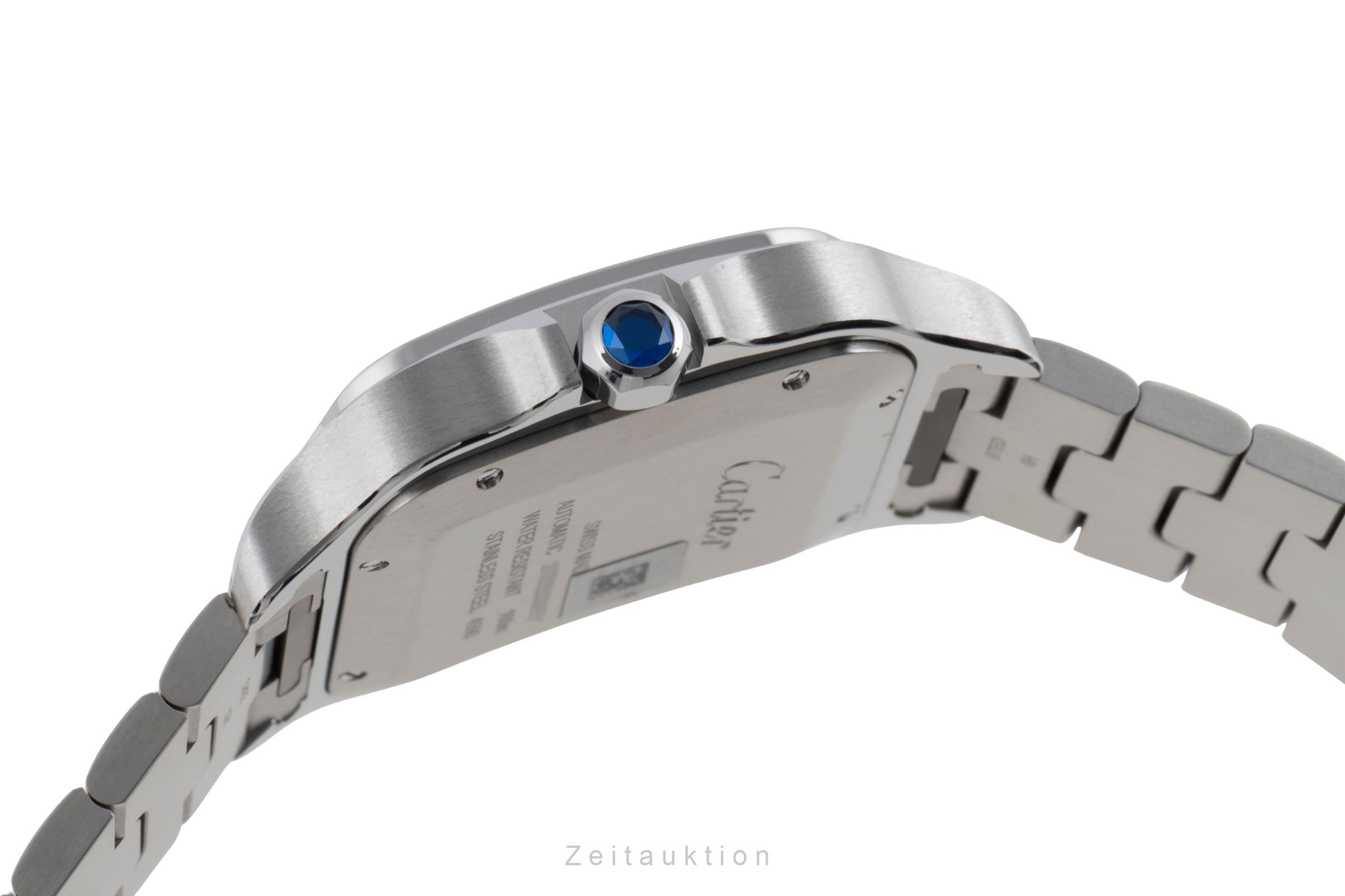 Cartier Santos steel automatic men's watch WSSA0076 LP: 10500EUR  [2504723]