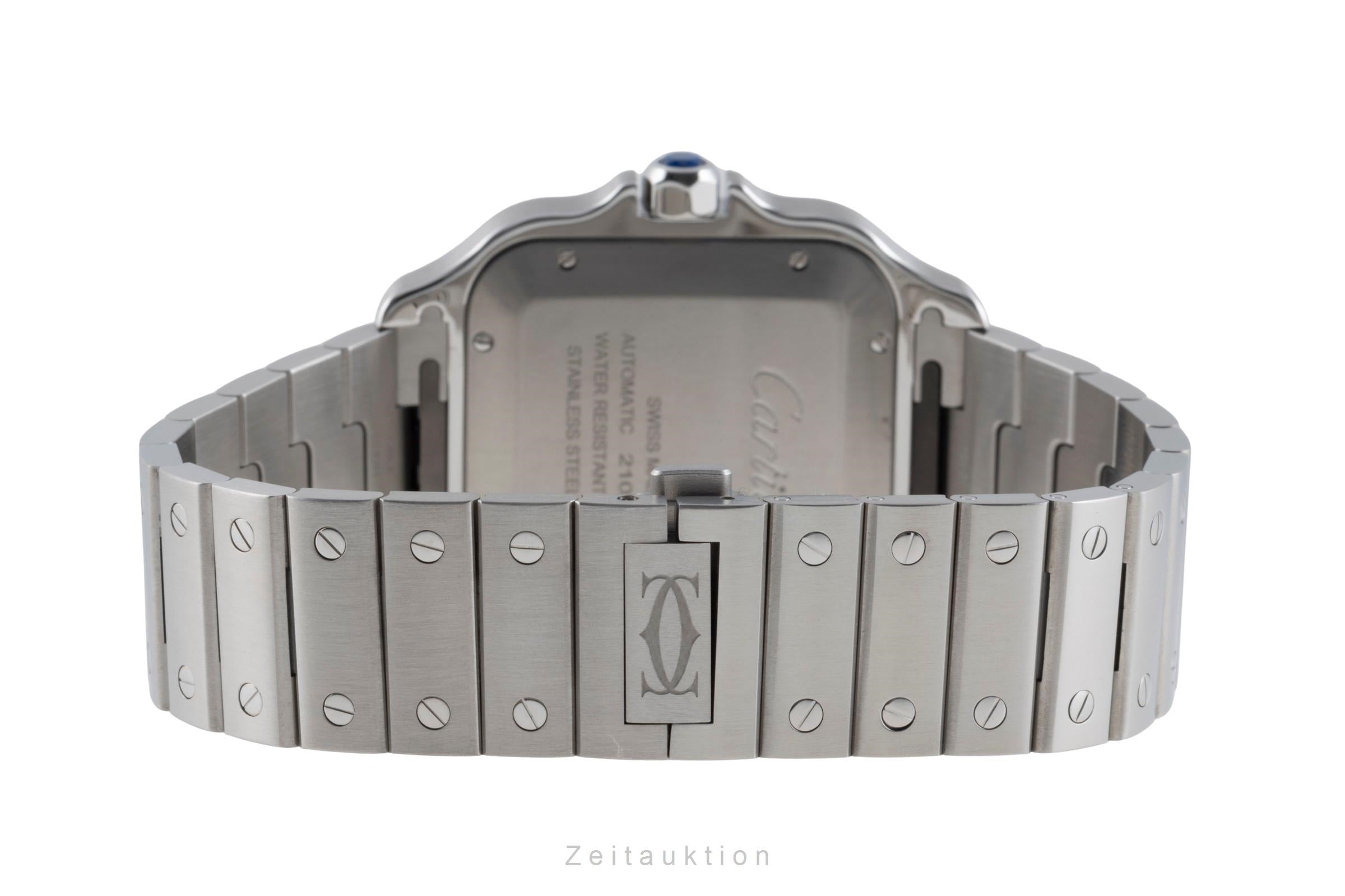 Cartier Santos steel automatic men's watch WSSA0076 LP: 10500EUR  [2504723]