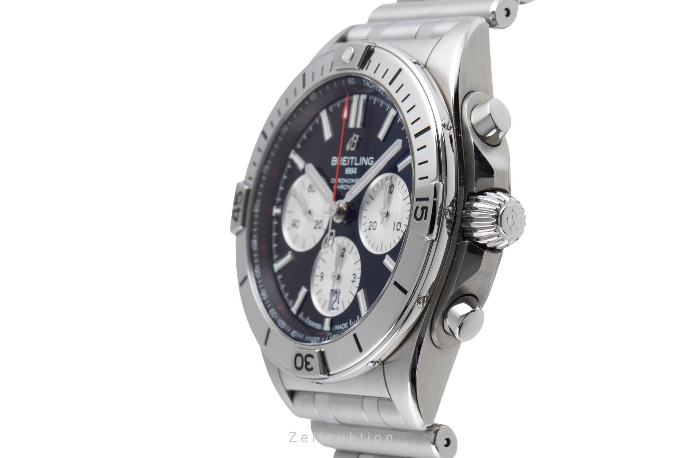 Breitling Chronomat chronographe acier automatique montre pour hommes AB0134 LP: 9200EUR  [2504726]