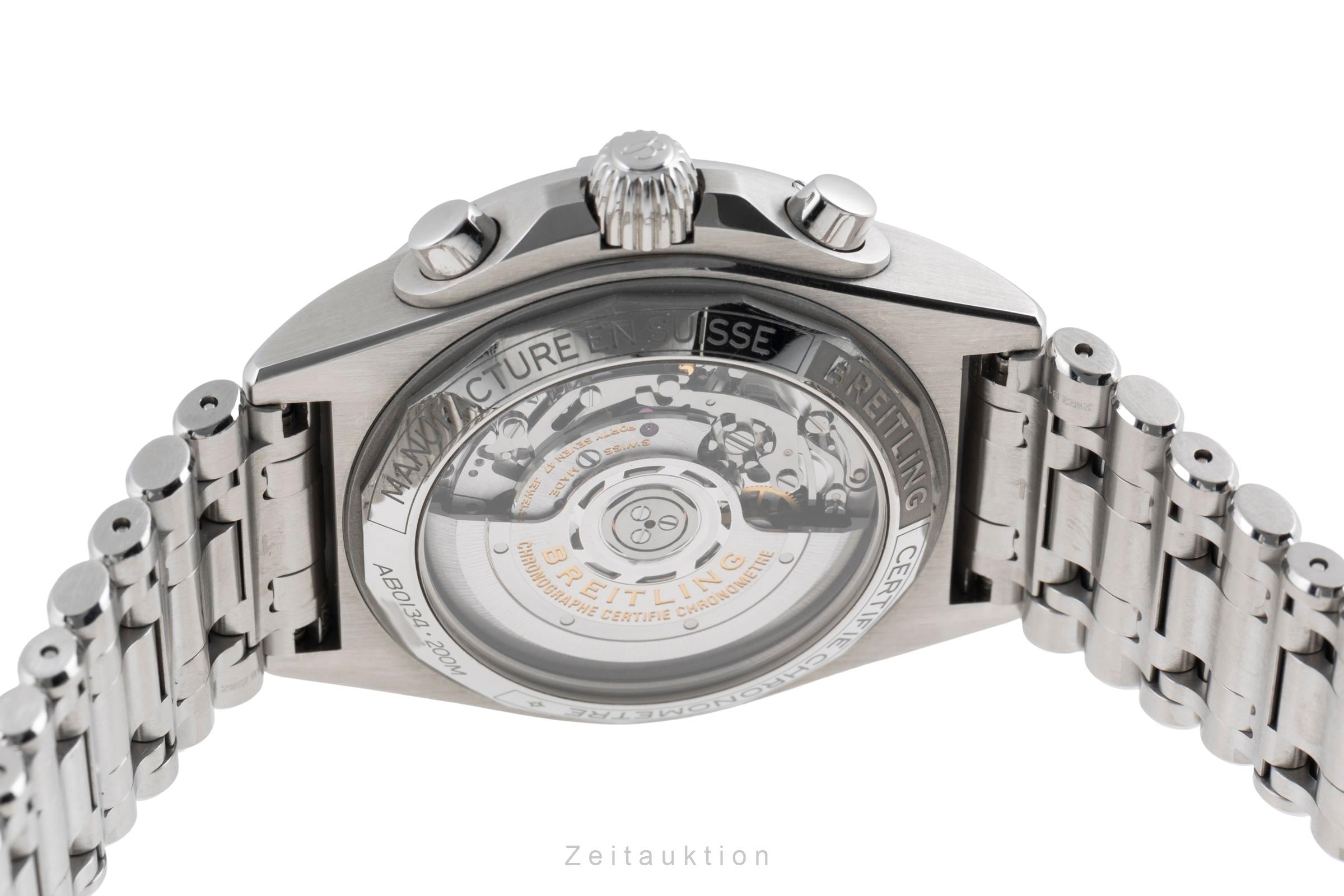 Breitling Chronomat chronographe acier automatique montre pour hommes AB0134 LP: 9200EUR  [2504726]