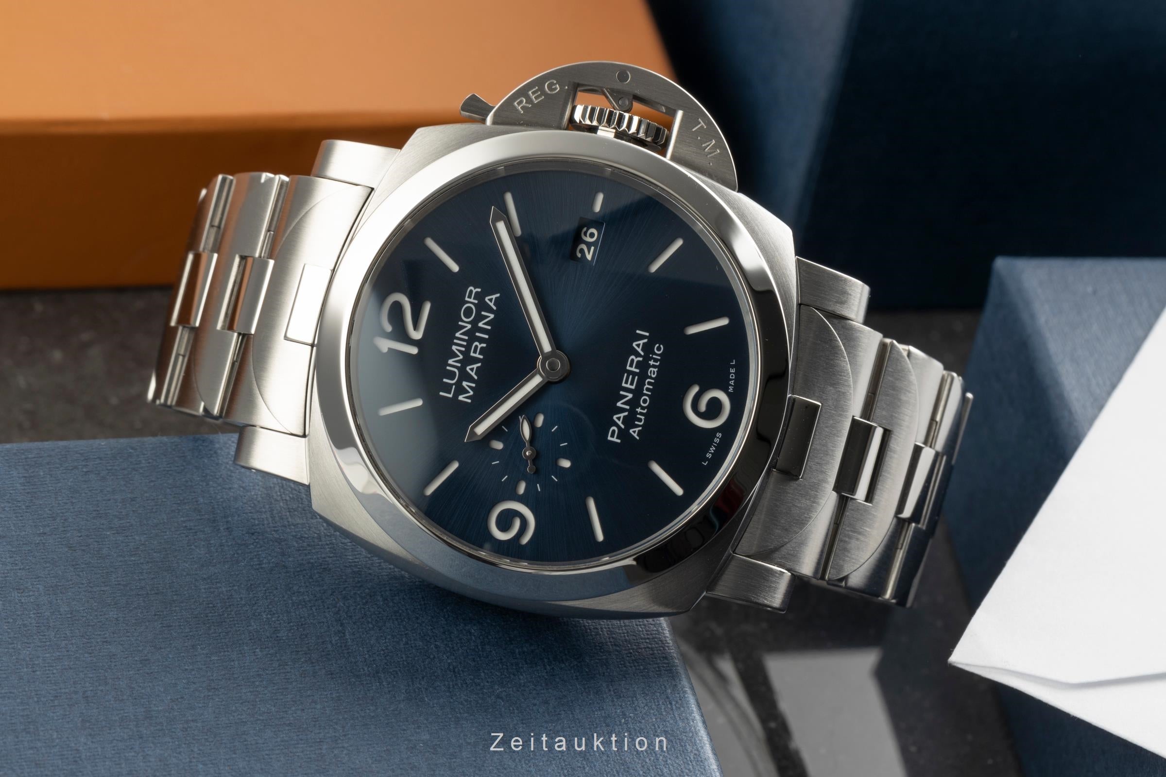 Panerai Luminor Marina acero automático reloj para caballeros PAM01316 LP: 9700EUR  [2504728]
