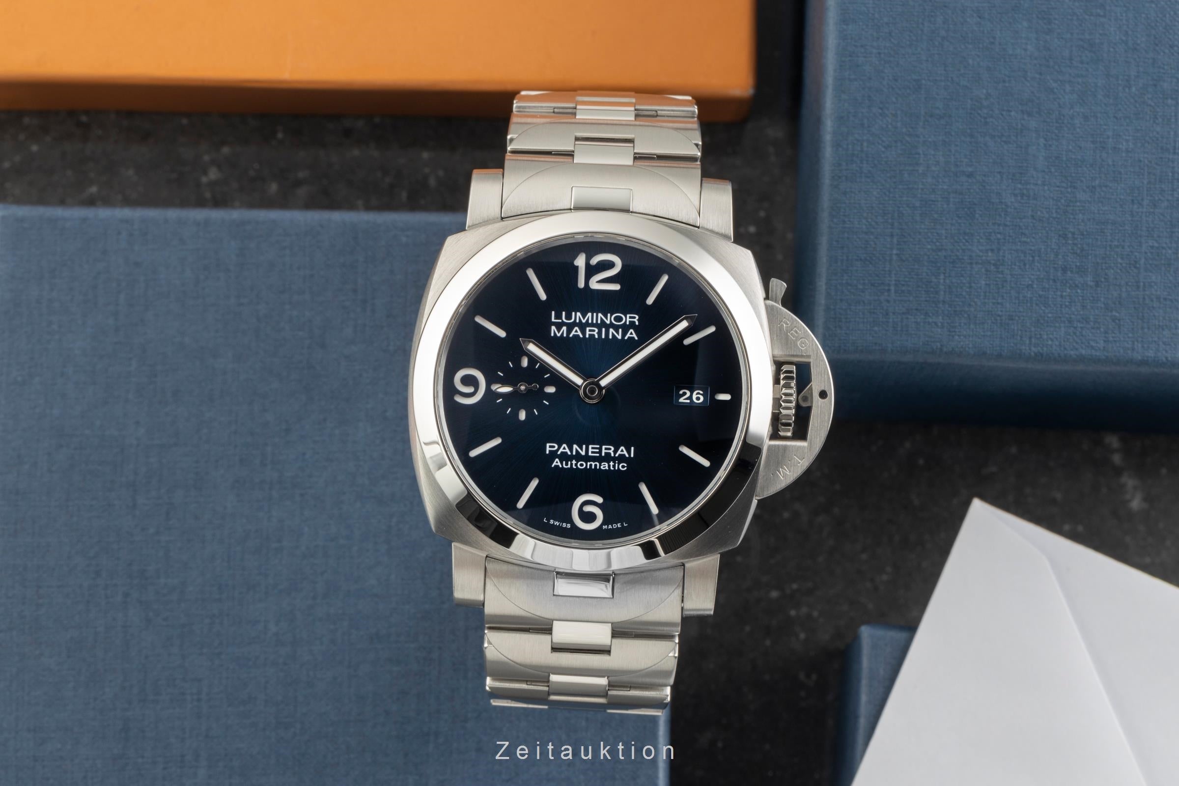 Panerai Luminor Marina acero automático reloj para caballeros PAM01316 LP: 9700EUR  [2504728]