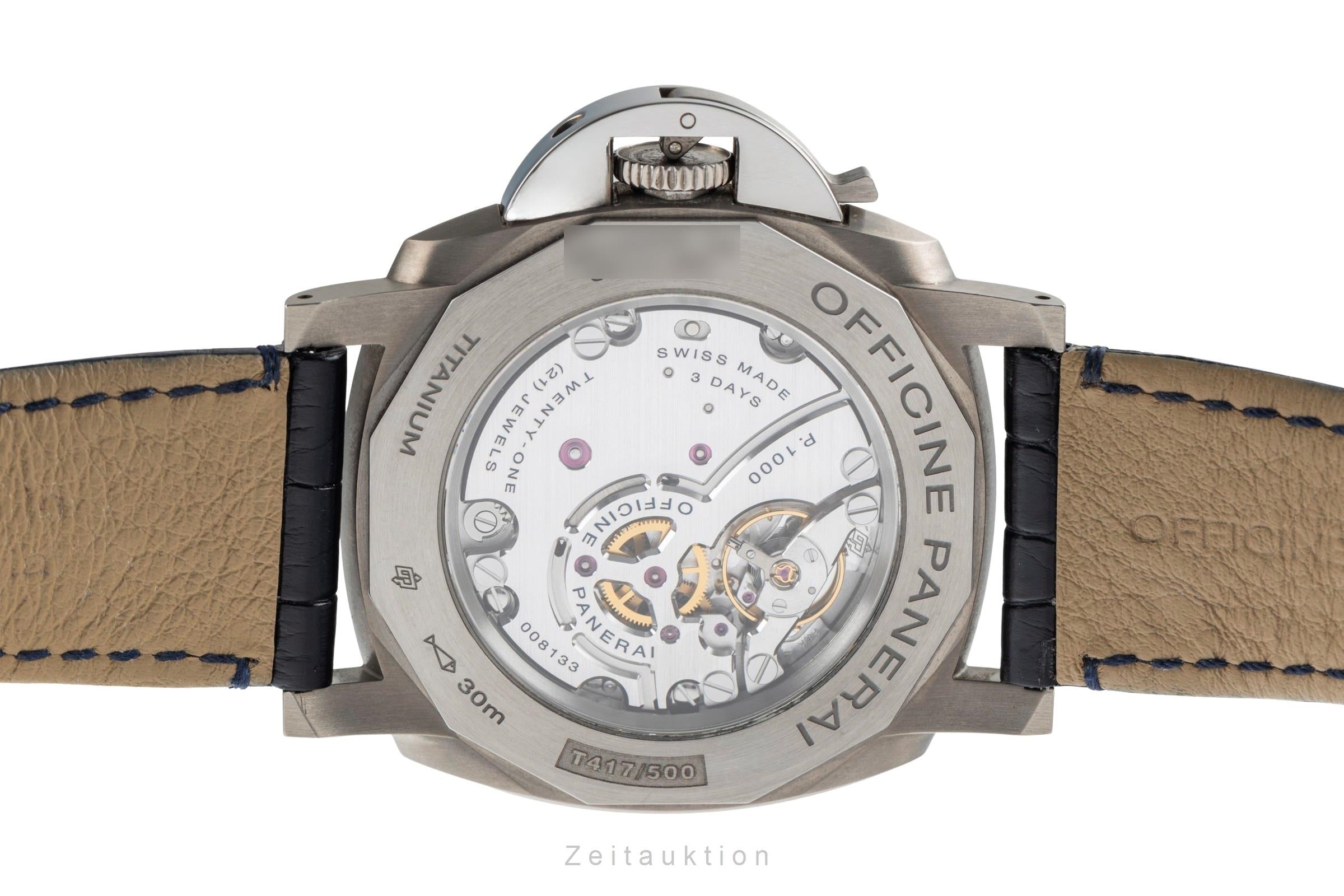 Panerai Luminor  titanium manual winding men's watch PAM00728  [2504729]