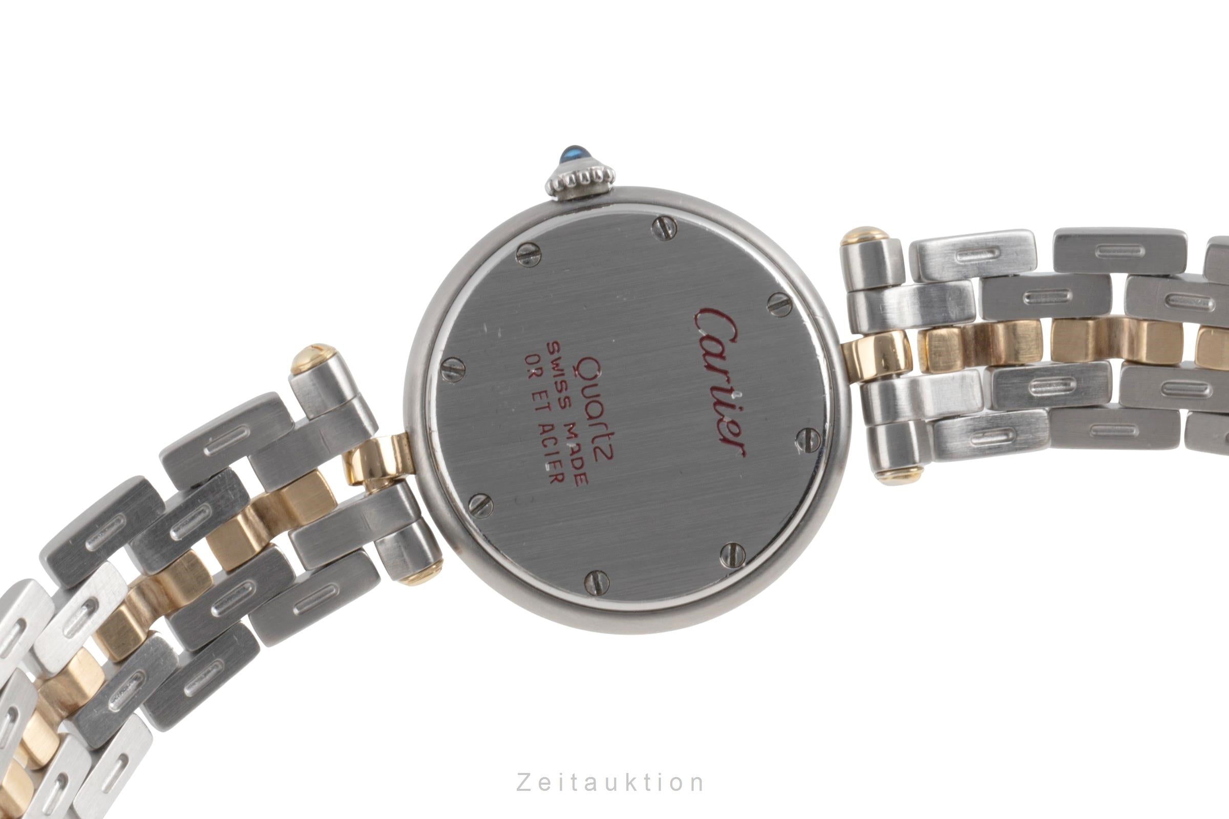 Cartier Panthere Ronde 1 Row Stahl / Gold Quarz Damenuhr Ref. 66920 [2504731]