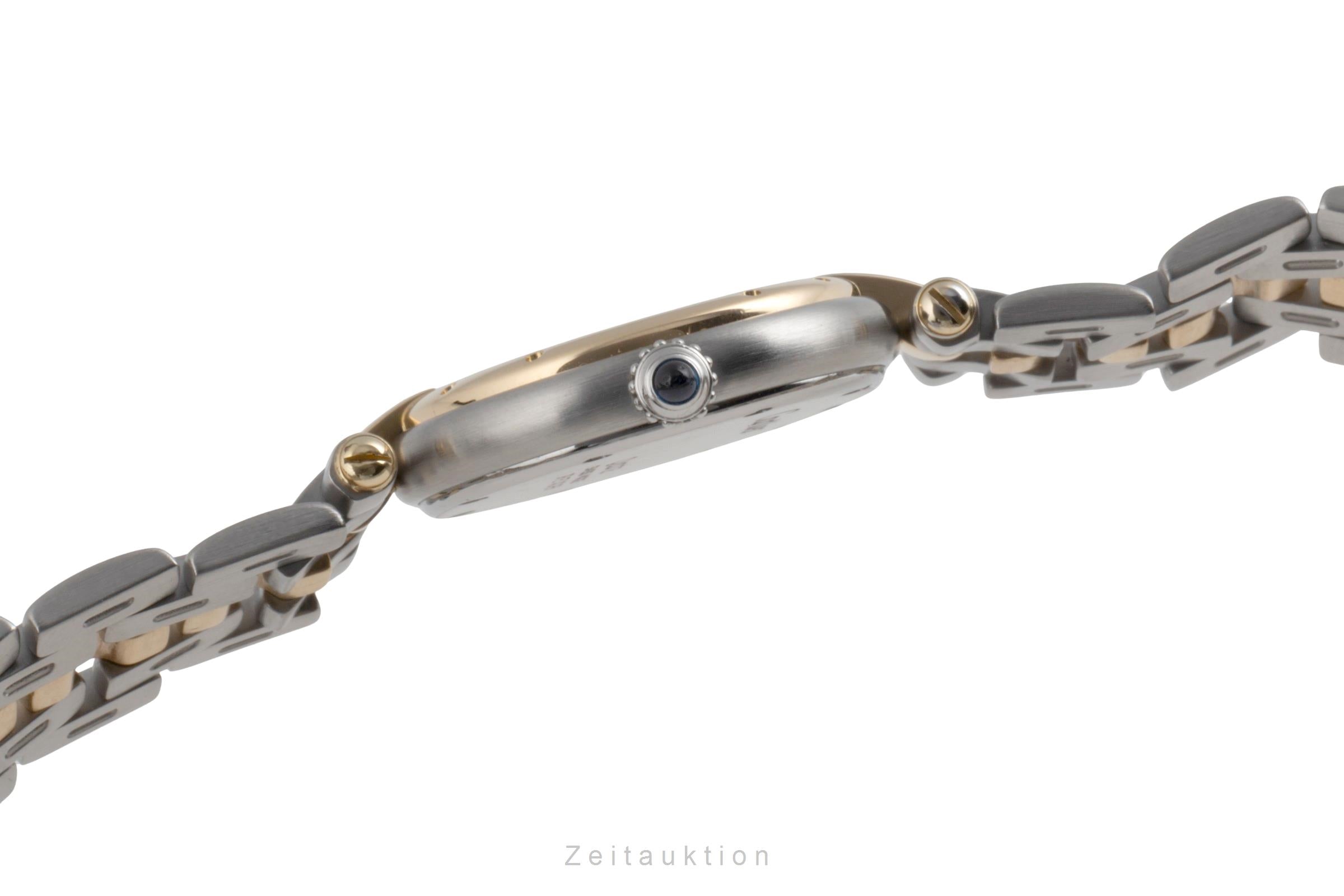 Cartier Panthere Ronde 1 Row Stahl / Gold Quarz Damenuhr Ref. 66920 [2504731]