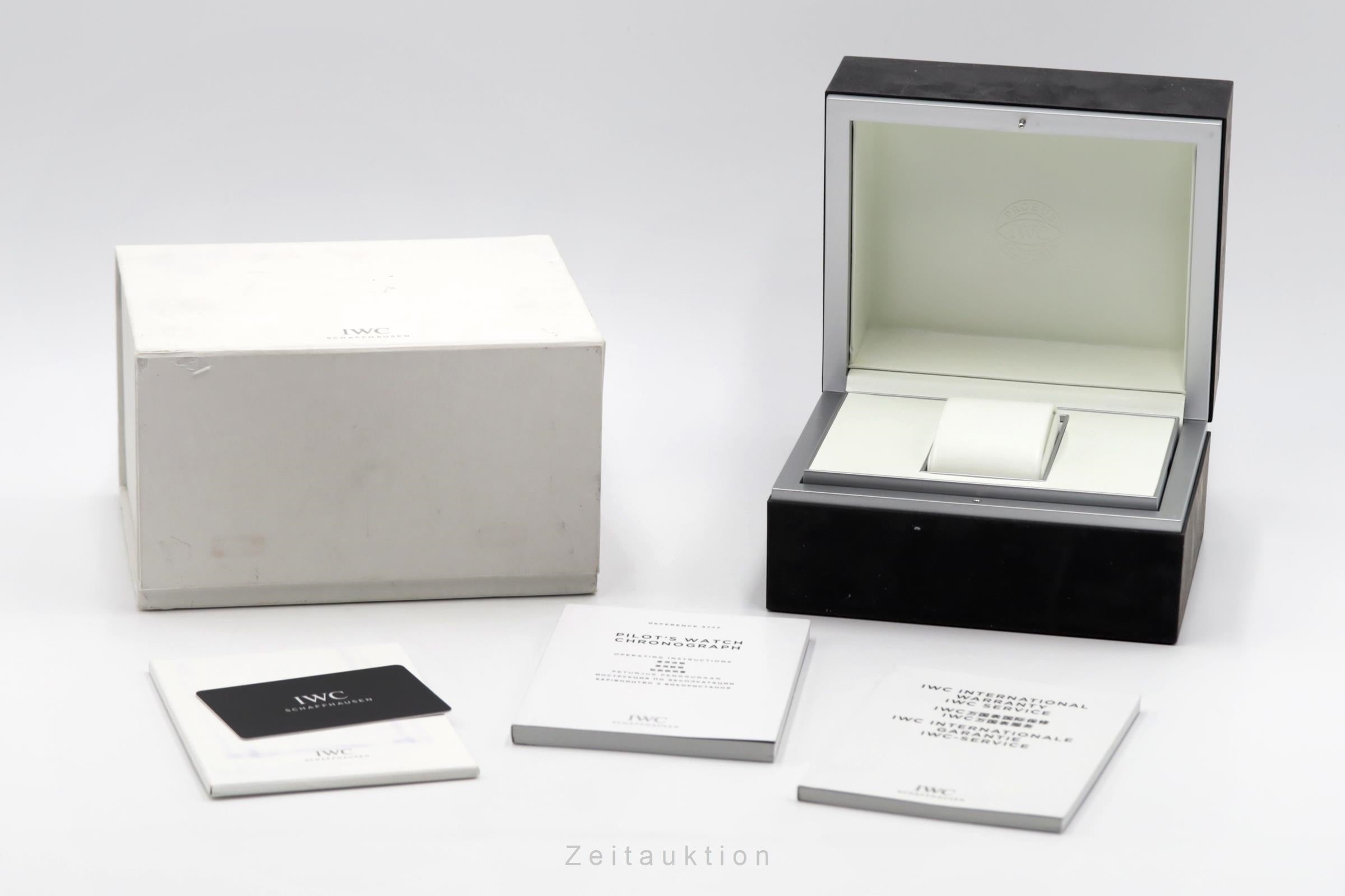 IWC Pilot chronograph steel automatic men's watch IW377713 LP: 7800EUR  [2504732]