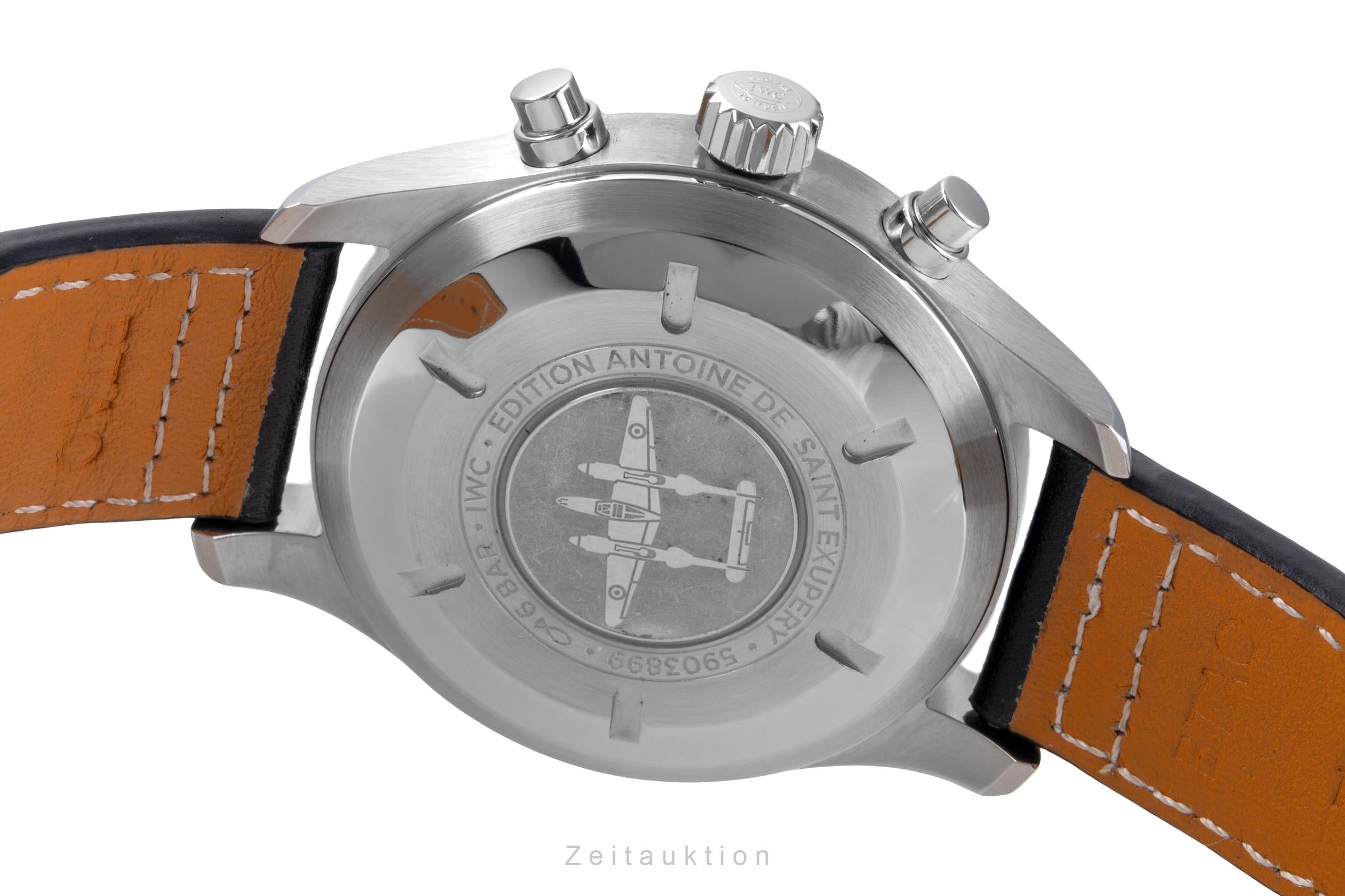 IWC Pilot chronograph steel automatic men's watch IW377713 LP: 7800EUR  [2504732]