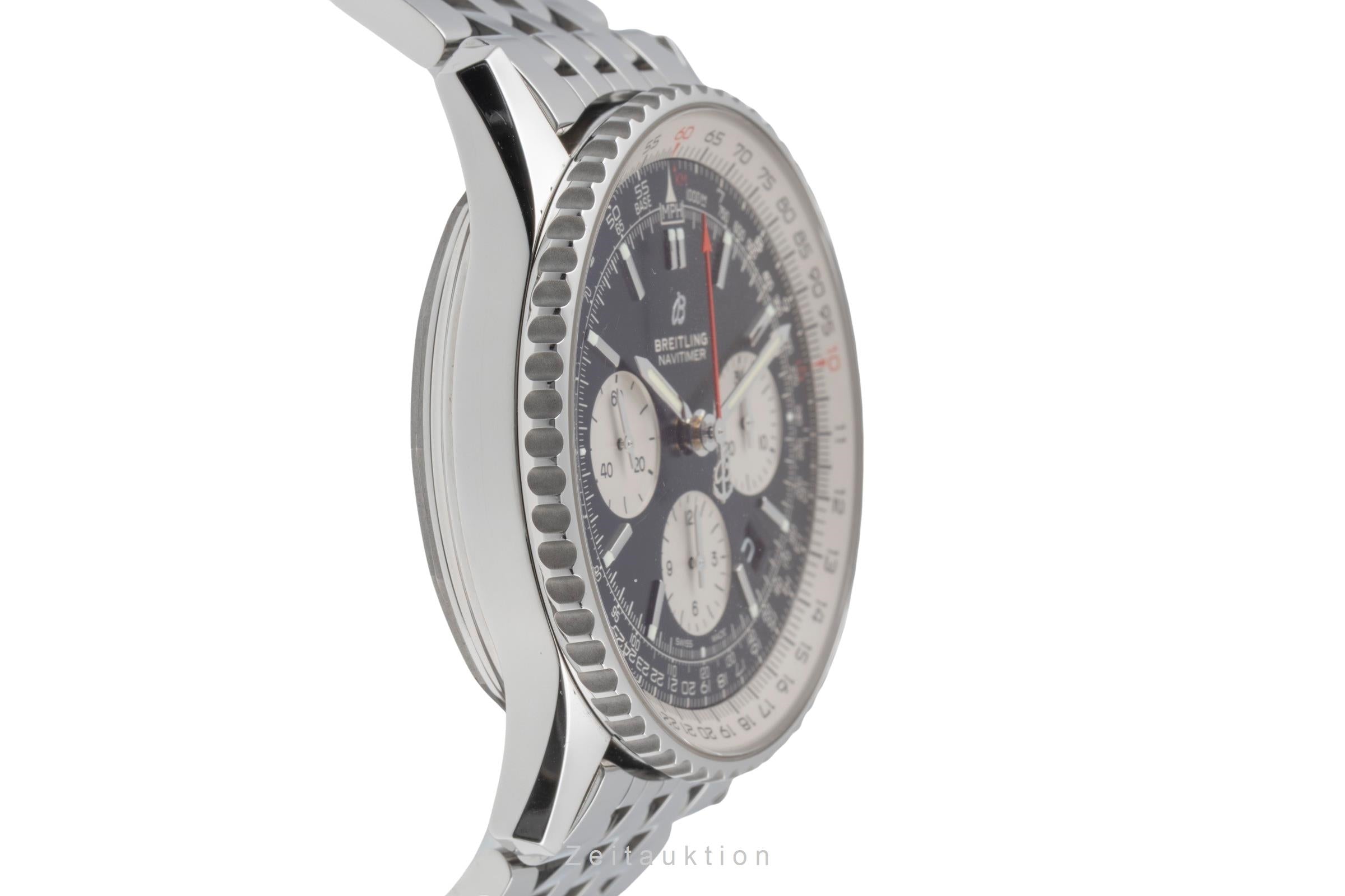 Breitling Navitimer chronograph steel automatic men's watch AB0121 LP: 9050EUR  [2504733]