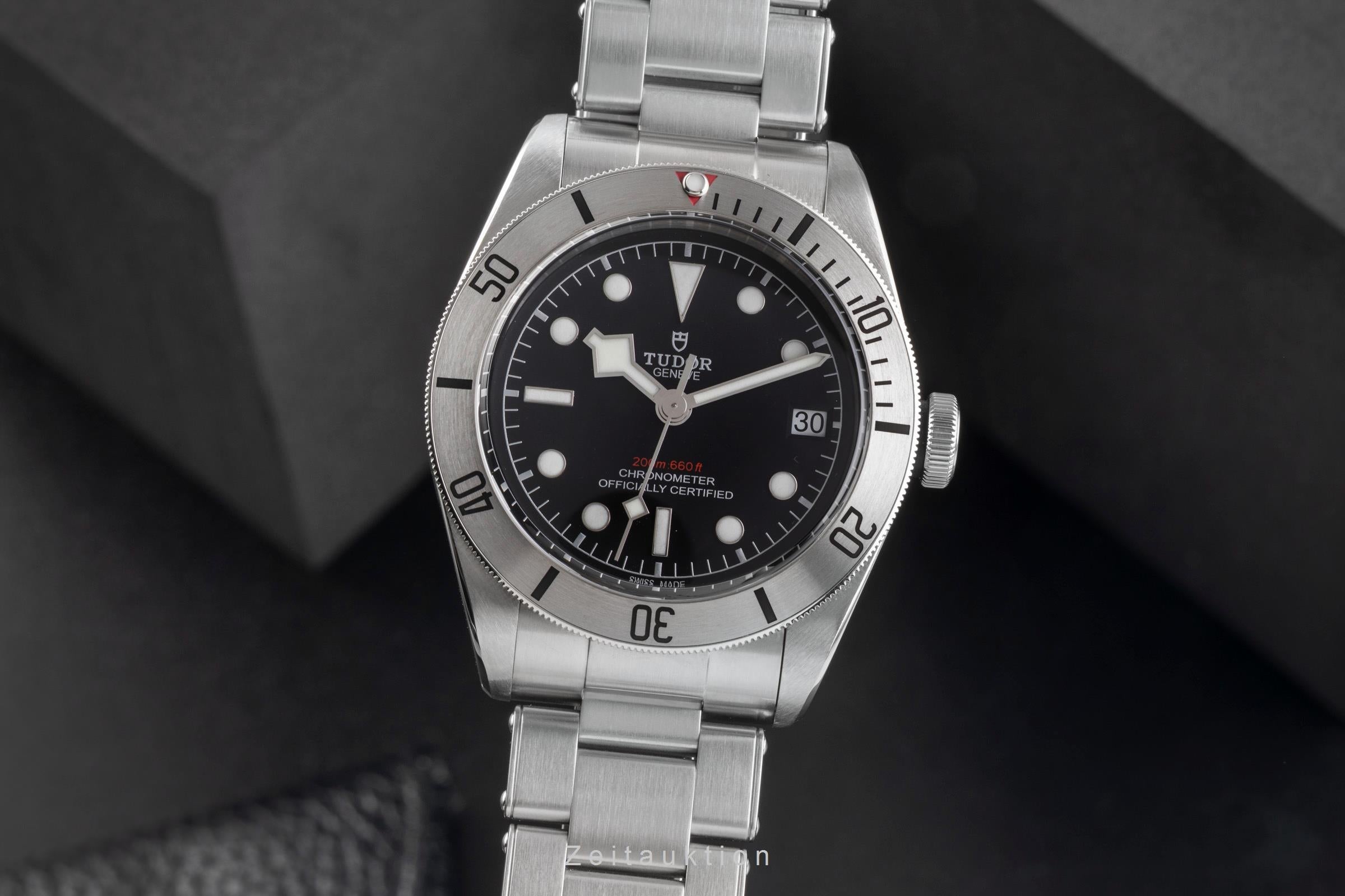 Tudor Black Bay 41 Edelstahl Automatik Herrenuhr Ref. 79730-0001 B&P 2020 [2504734]