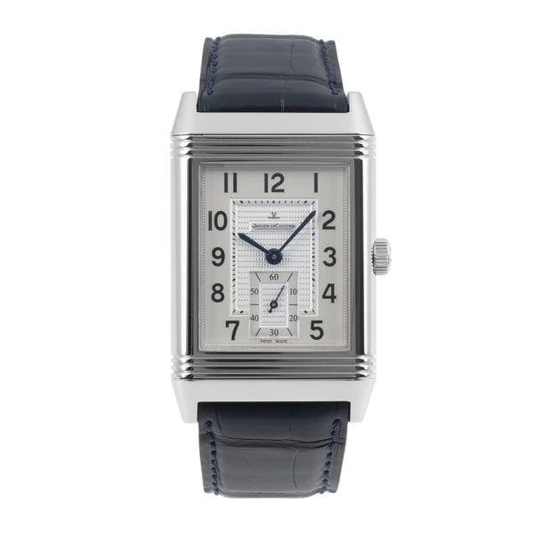 Jaeger LeCoultre Reverso acciaio carica manuale orologio da uomo Q3738420, 273.8.04  [2504735]