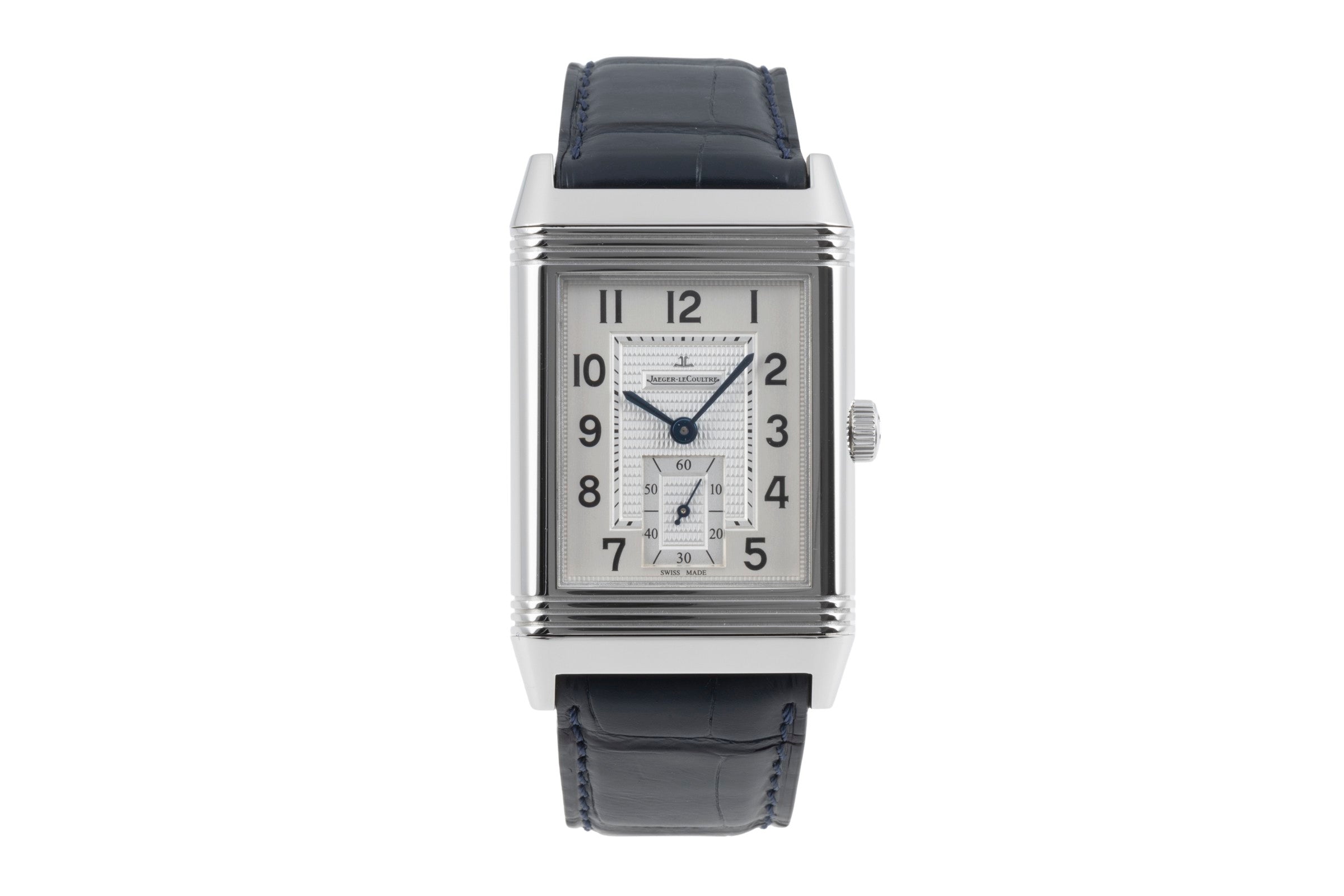 Jaeger LeCoultre Reverso acier à remontage manuel montre pour hommes Q3738420, 273.8.04  [2504735]