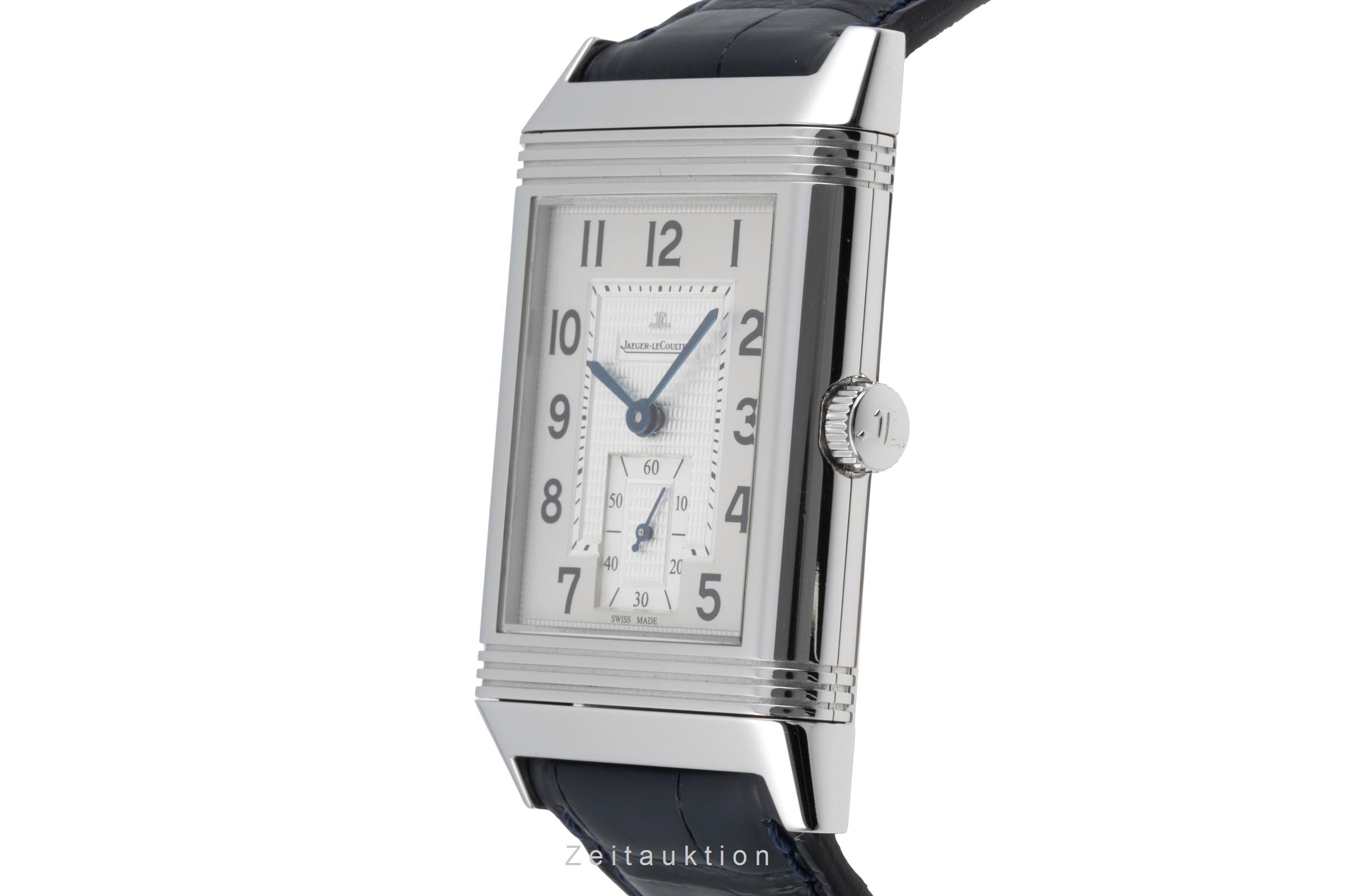 Jaeger LeCoultre Reverso acciaio carica manuale orologio da uomo Q3738420, 273.8.04  [2504735]