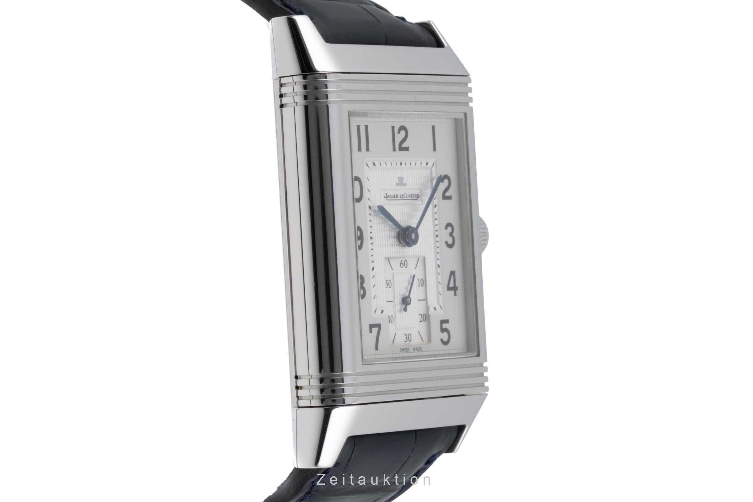 Jaeger LeCoultre Reverso acciaio carica manuale orologio da uomo Q3738420, 273.8.04  [2504735]