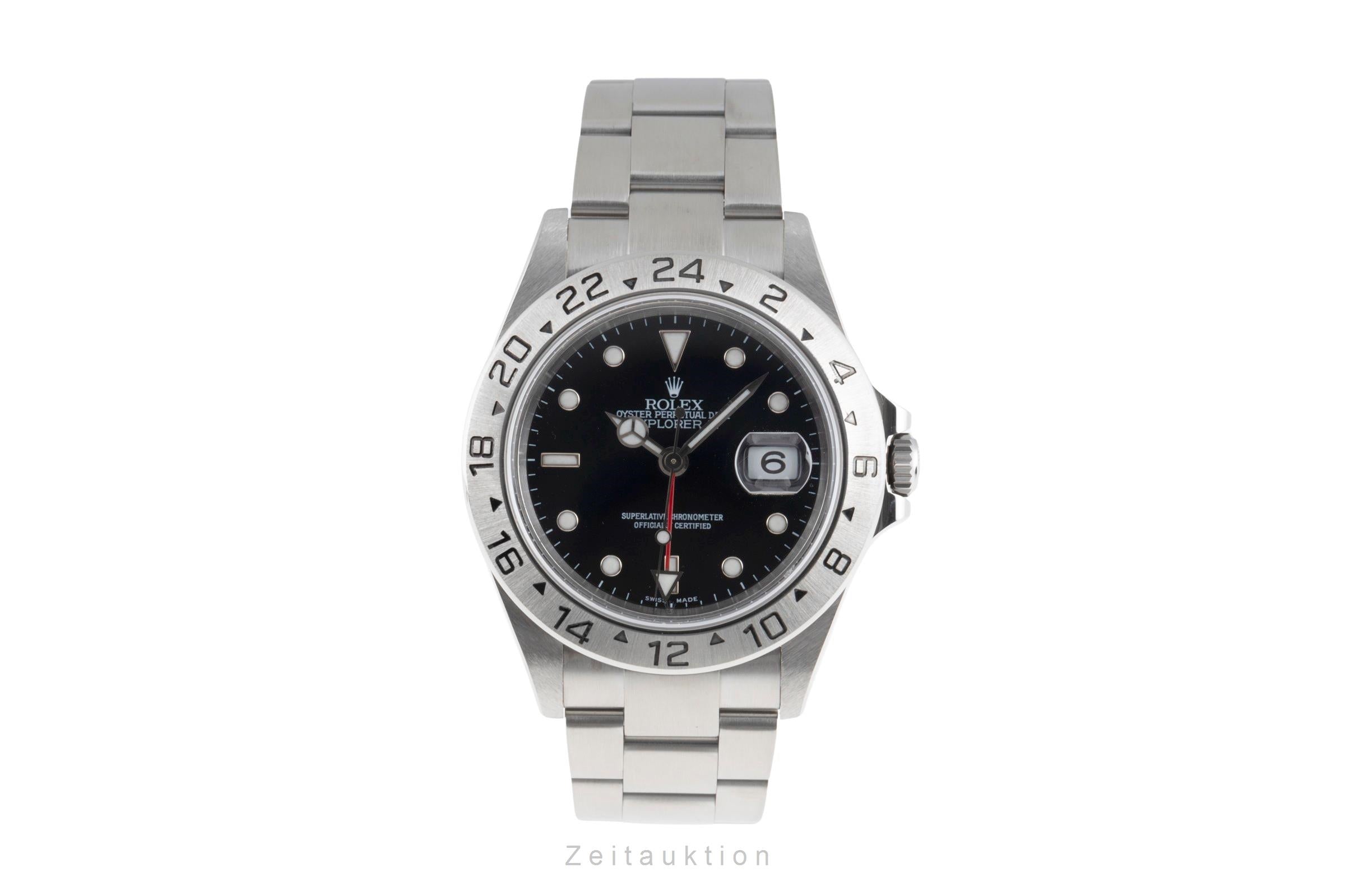 Rolex Explorer II steel automatic men's watch 16570T  [2504738]