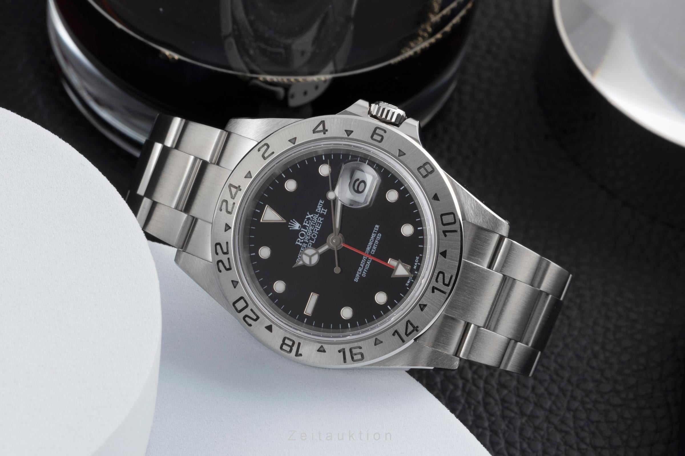 Rolex Explorer II steel automatic men's watch 16570T  [2504738]