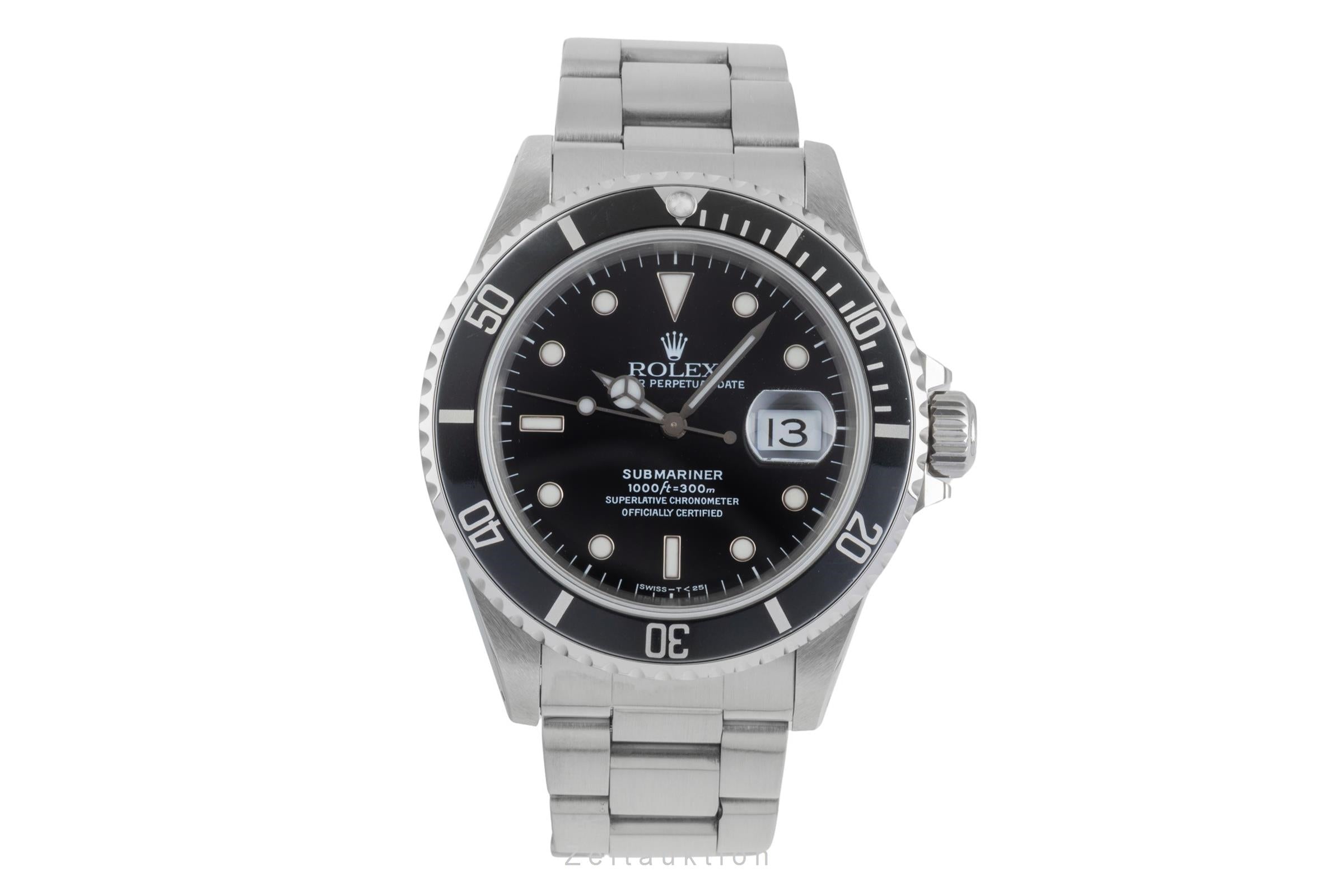 Rolex Submariner steel automatic men's watch 16610  [2504739]