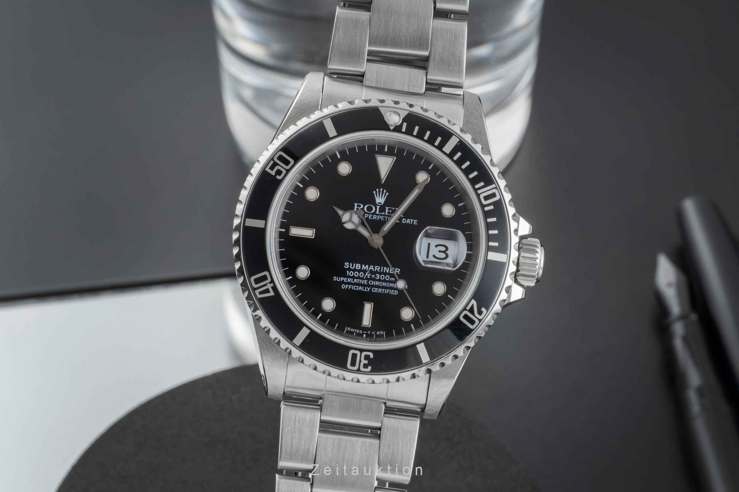 Rolex Submariner steel automatic men's watch 16610  [2504739]