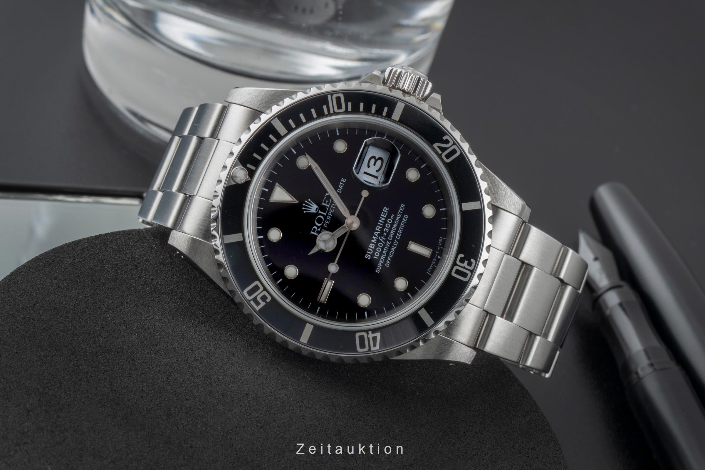 Rolex Submariner steel automatic men's watch 16610  [2504739]