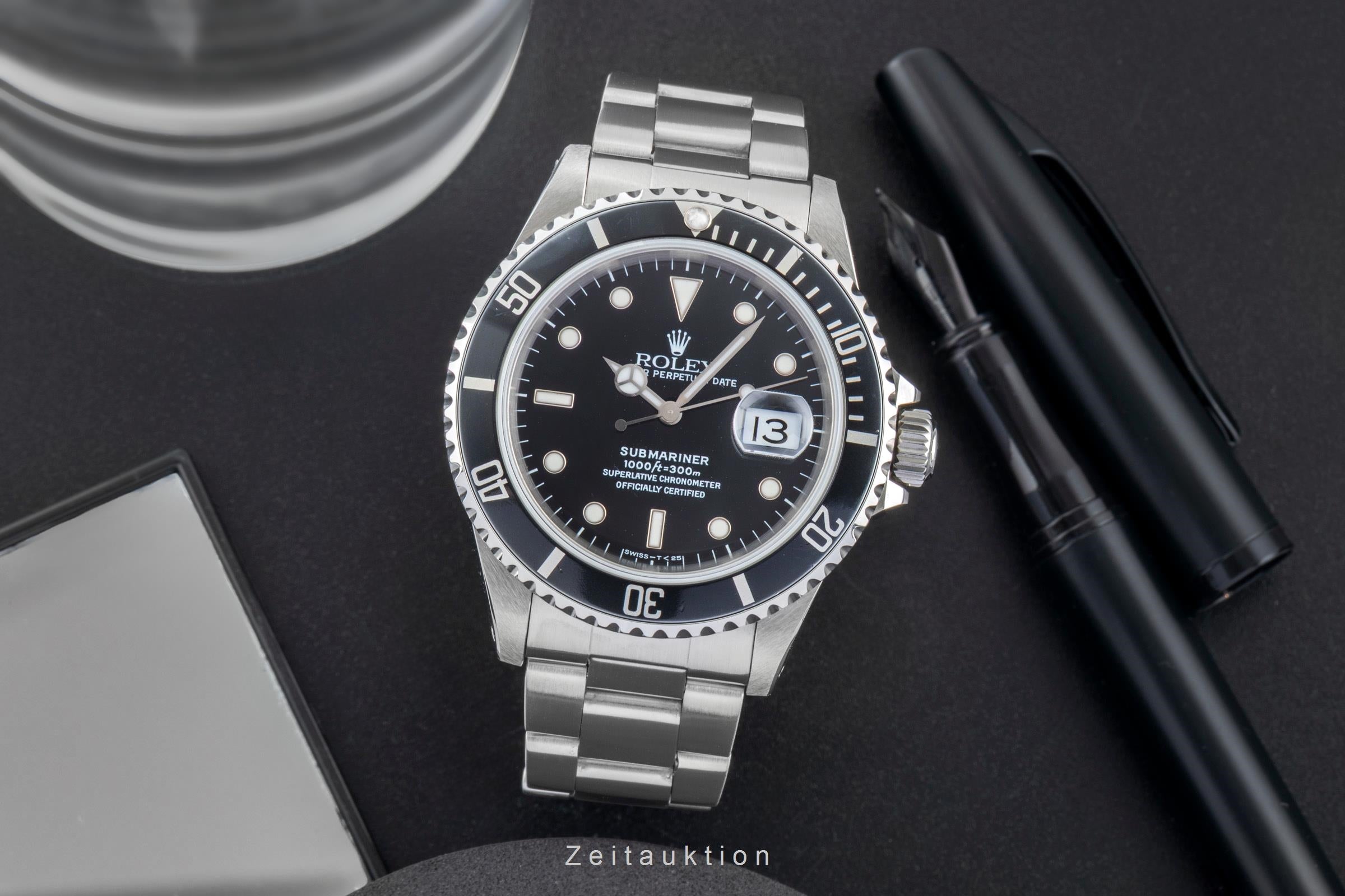 Rolex Submariner steel automatic men's watch 16610  [2504739]