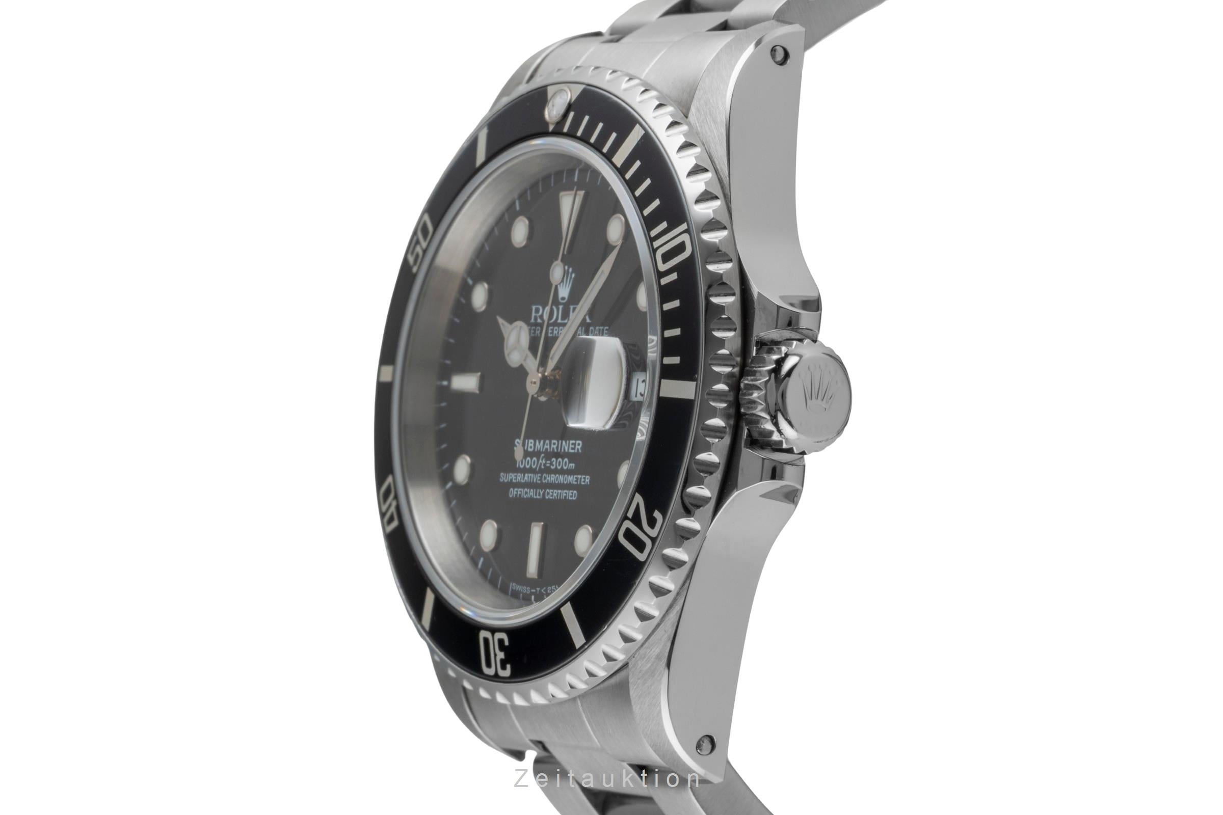 Rolex Submariner steel automatic men's watch 16610  [2504739]