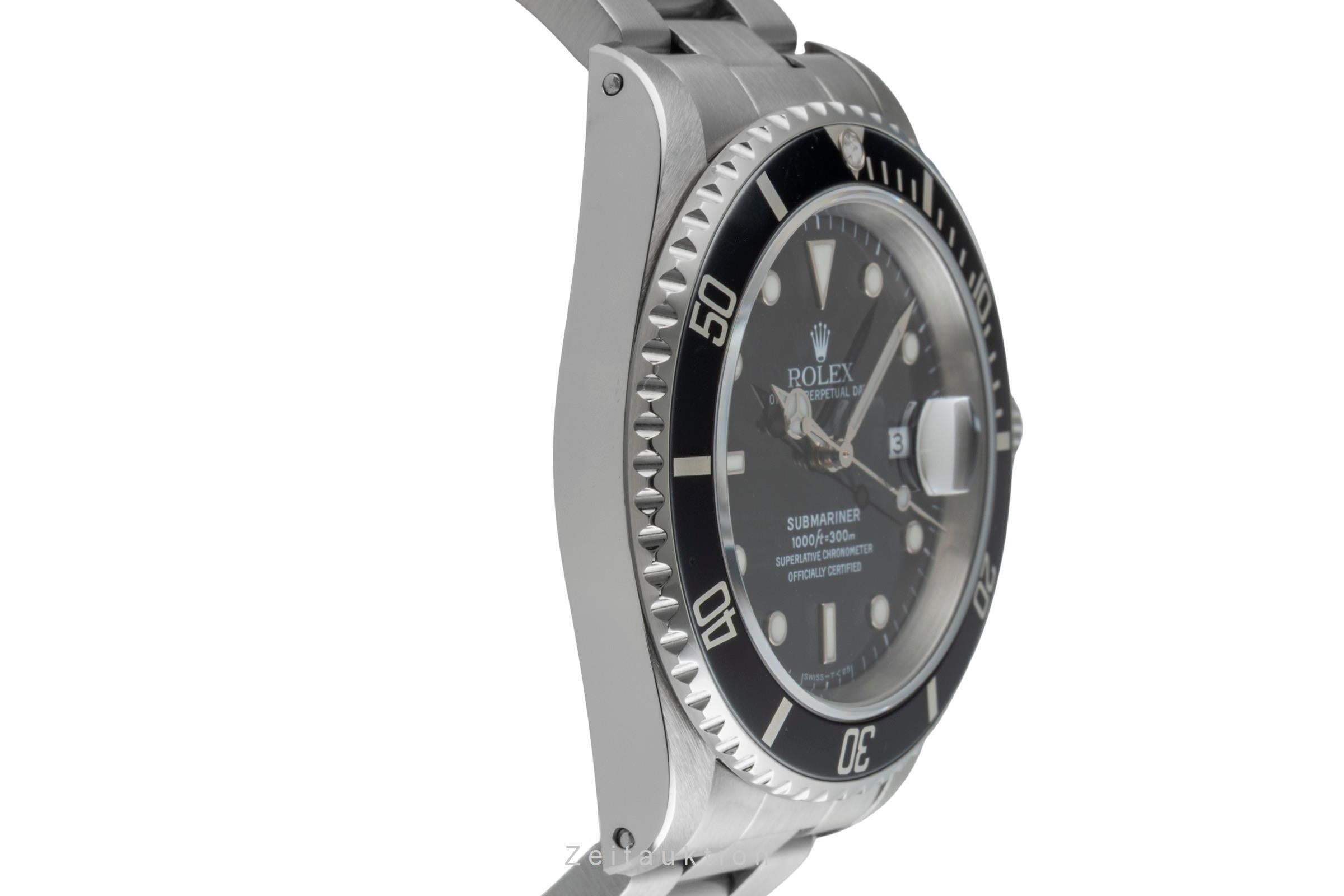 Rolex Submariner steel automatic men's watch 16610  [2504739]