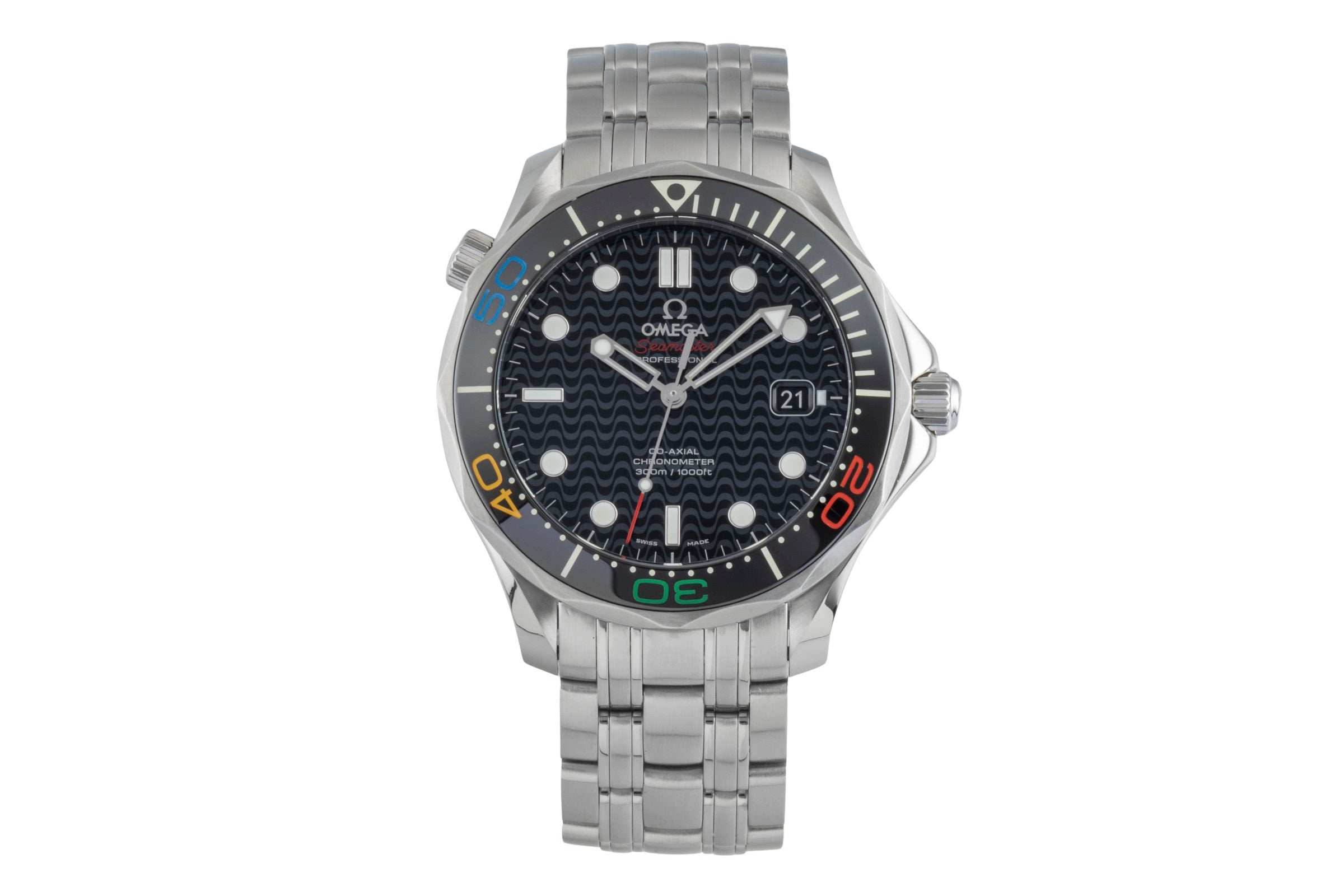 Omega Seamaster acier automatique montre pour hommes 522.30.41.20.01.001 Limited  [2504741]