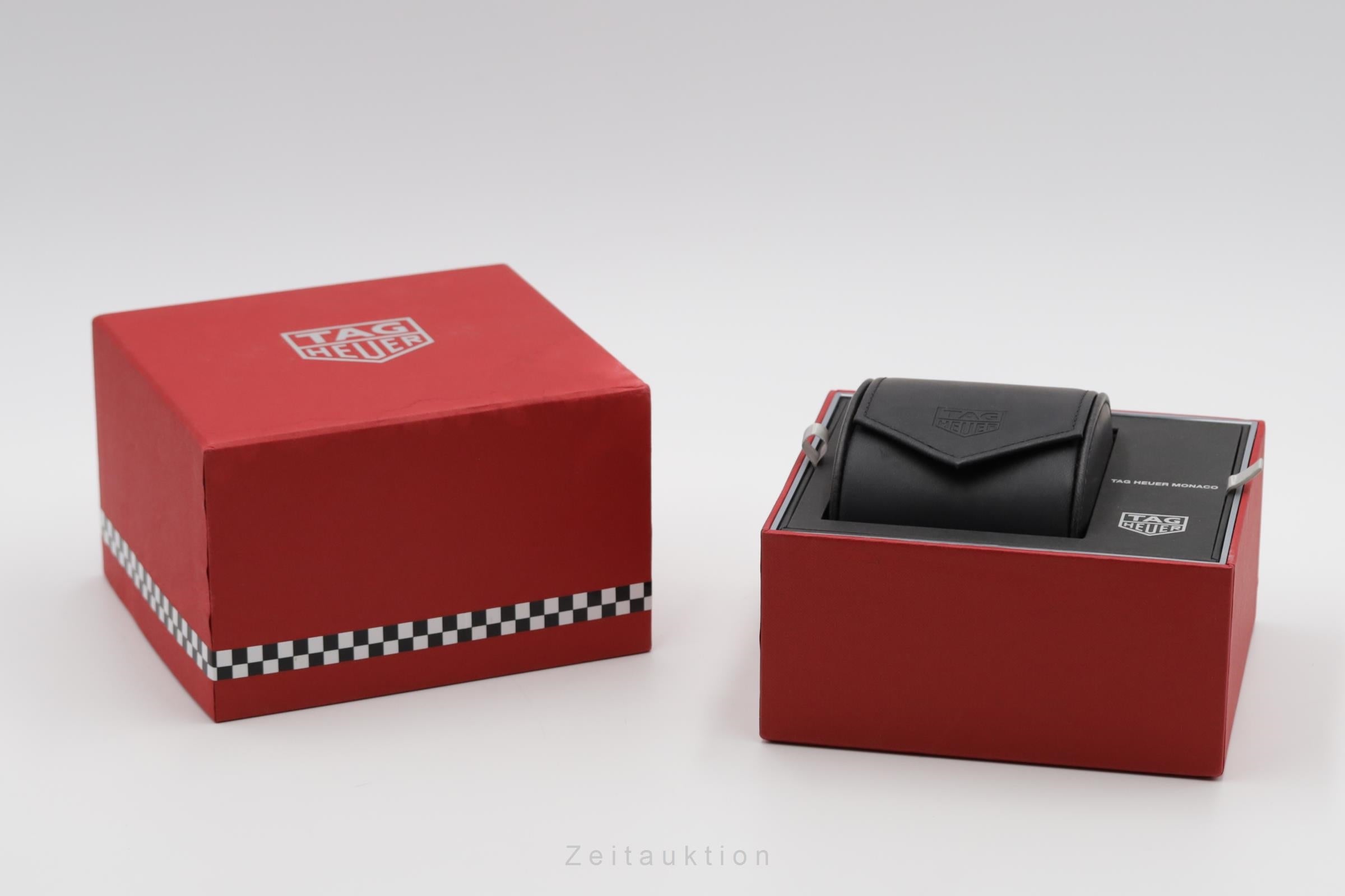 Tag Heuer Monaco chronograph steel automatic Kal. Heuer 02 Ref