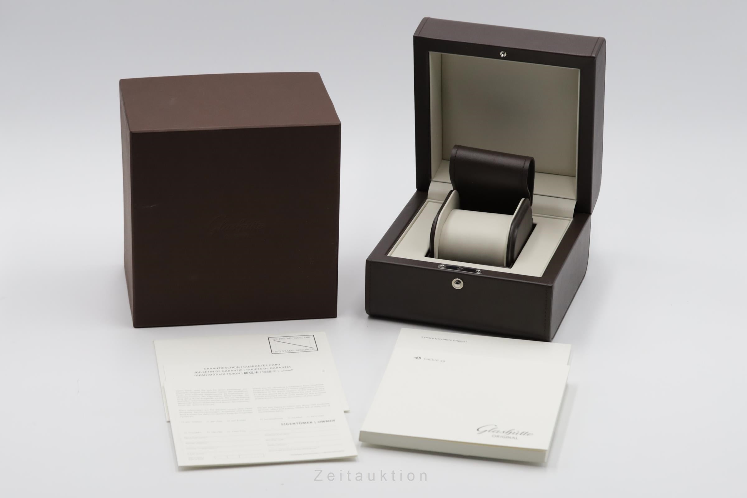 Glashütte Sixties acciaio automatismo orologio da uomo 1-39-52-01-02-04 LP: 7100EUR  [2504746]