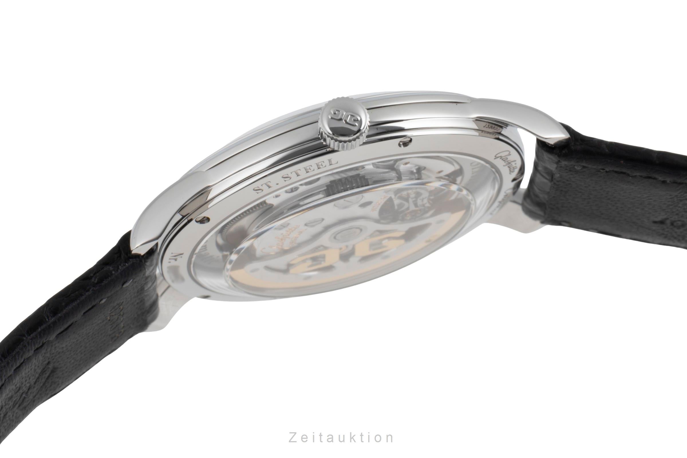 Glashütte Sixties acciaio automatismo orologio da uomo 1-39-52-01-02-04 LP: 7100EUR  [2504746]