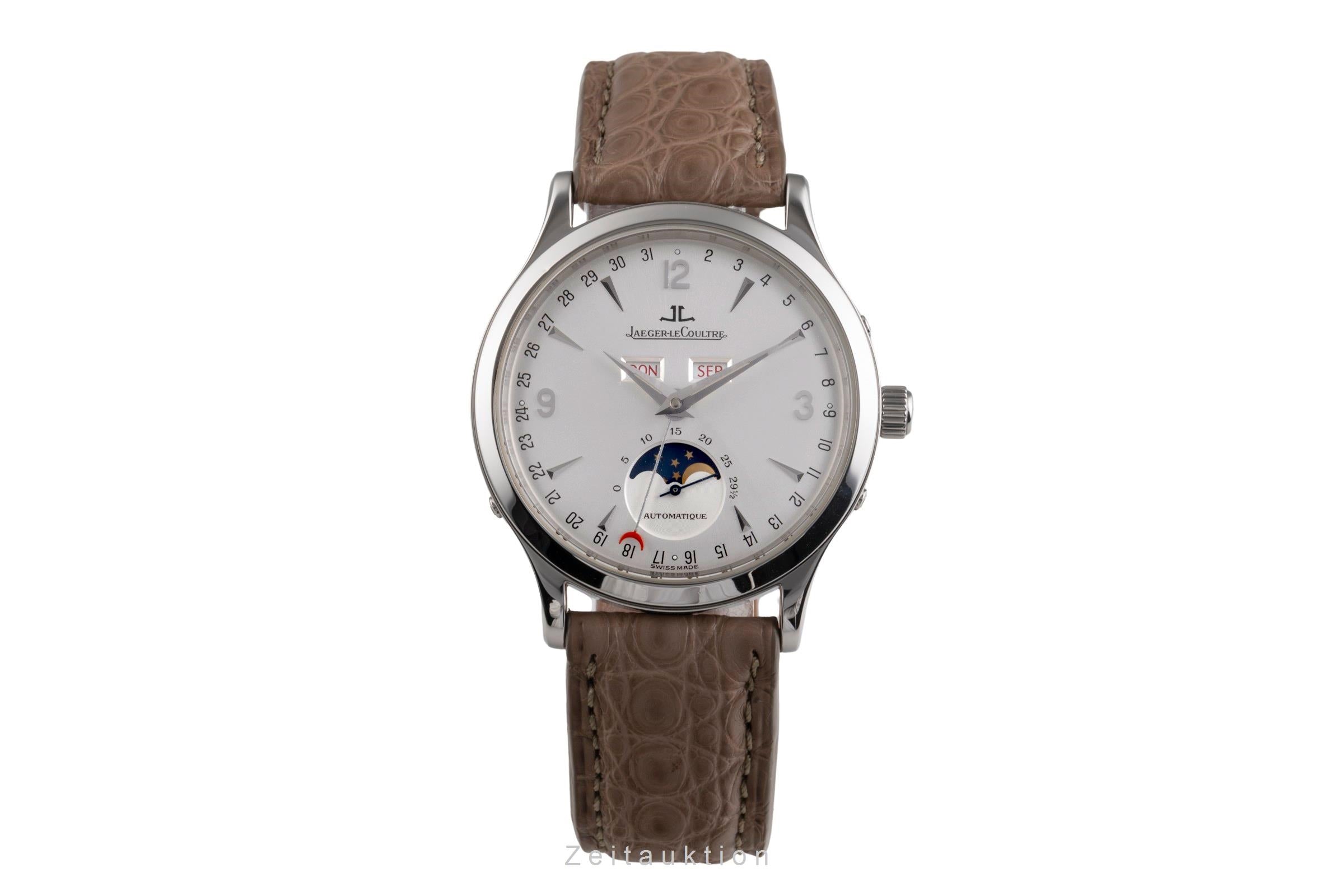 Jaeger LeCoultre Master Calendar acero automático reloj para caballeros Q143842D ,140.8.98.S  [2504747]