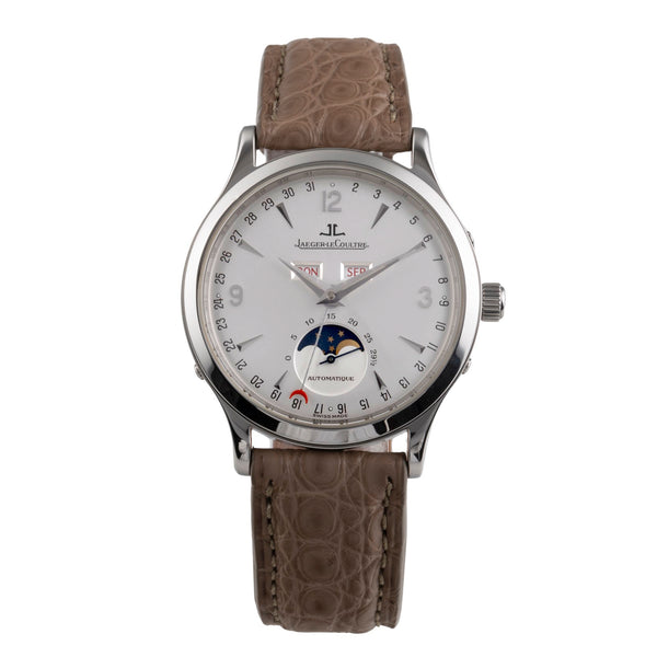 Jaeger LeCoultre Master Calendar acero automático reloj para caballeros Q143842D ,140.8.98.S  [2504747]