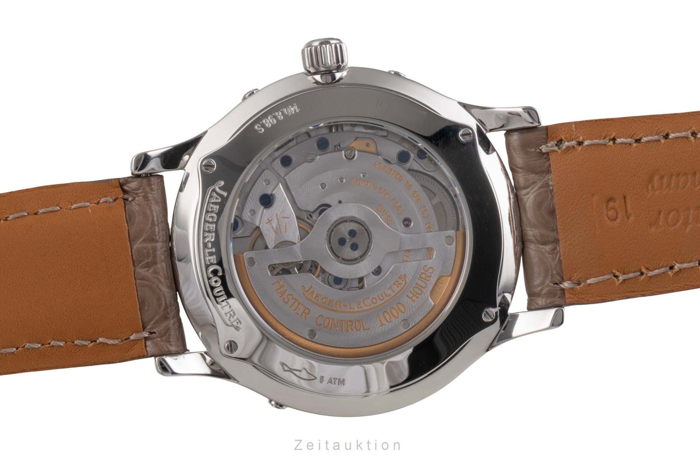 Jaeger LeCoultre Master Calendar acero automático reloj para caballeros Q143842D ,140.8.98.S  [2504747]