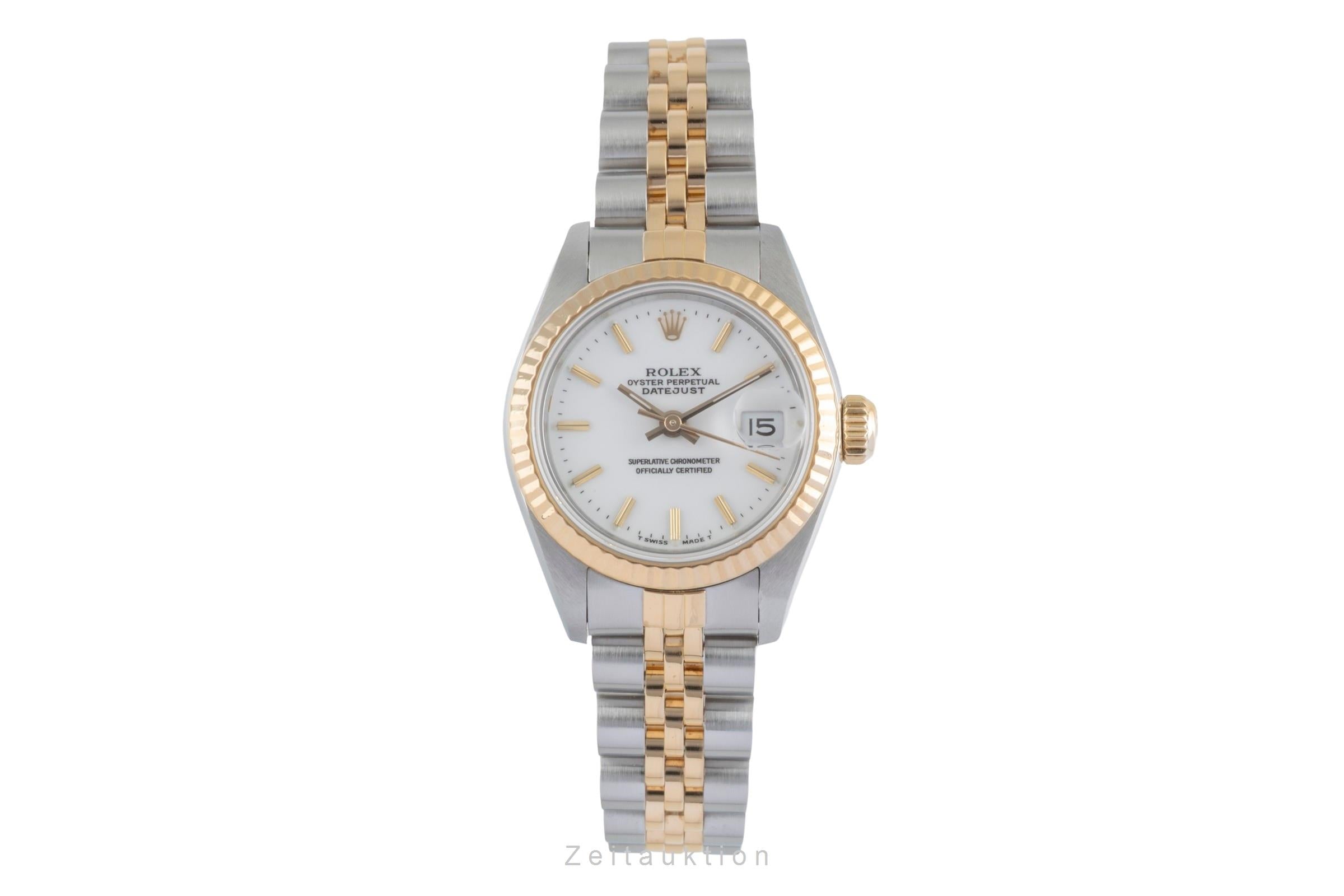 Rolex Lady Datejust acero / oro automático reloj para damas  69173  [2504748]