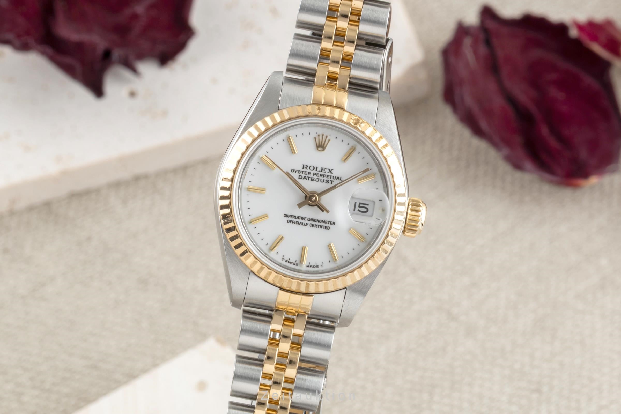 Rolex Lady Datejust acero / oro automático reloj para damas  69173  [2504748]