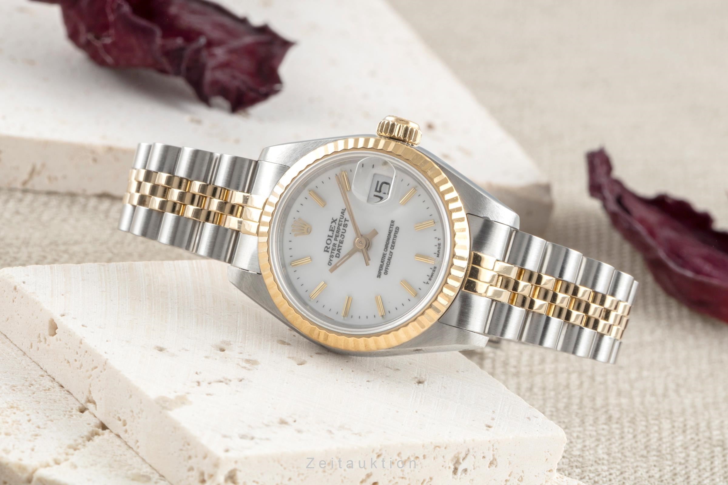 Rolex Lady Datejust acero / oro automático reloj para damas  69173  [2504748]